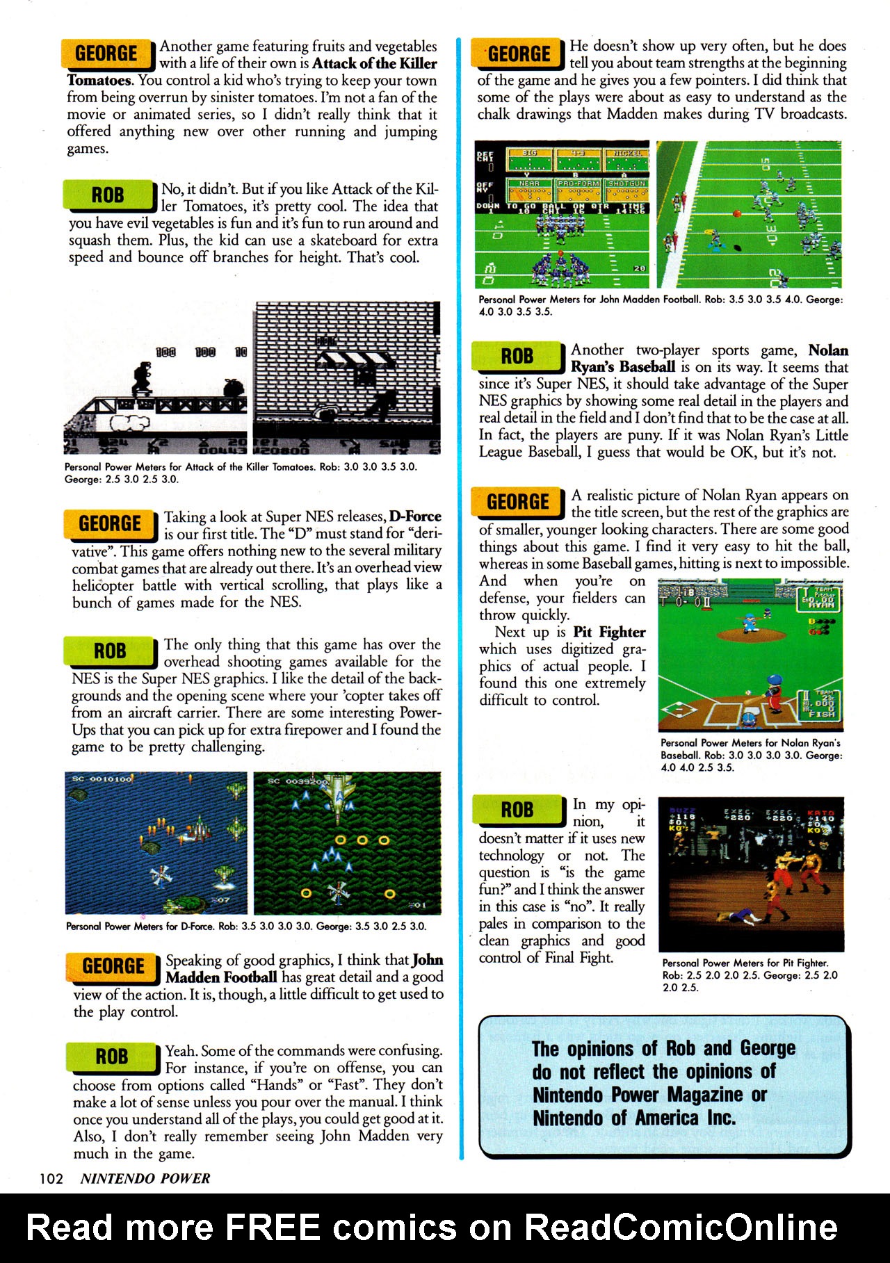 Read online Nintendo Power comic -  Issue #32 - 111