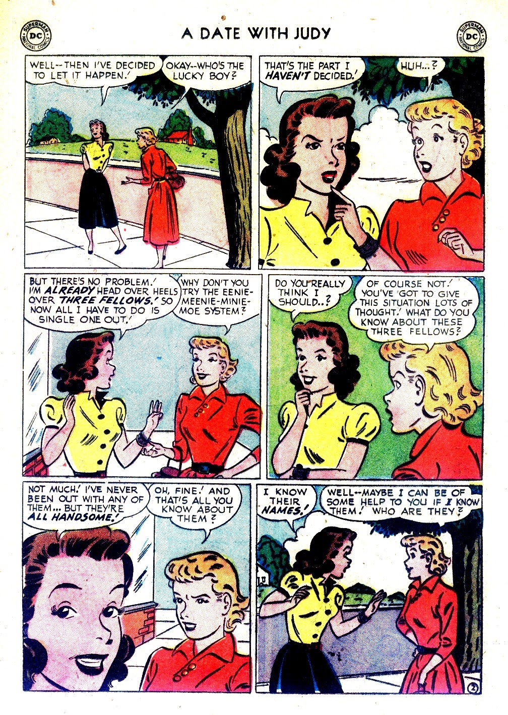 Read online A Date with Judy comic -  Issue #27 - 24