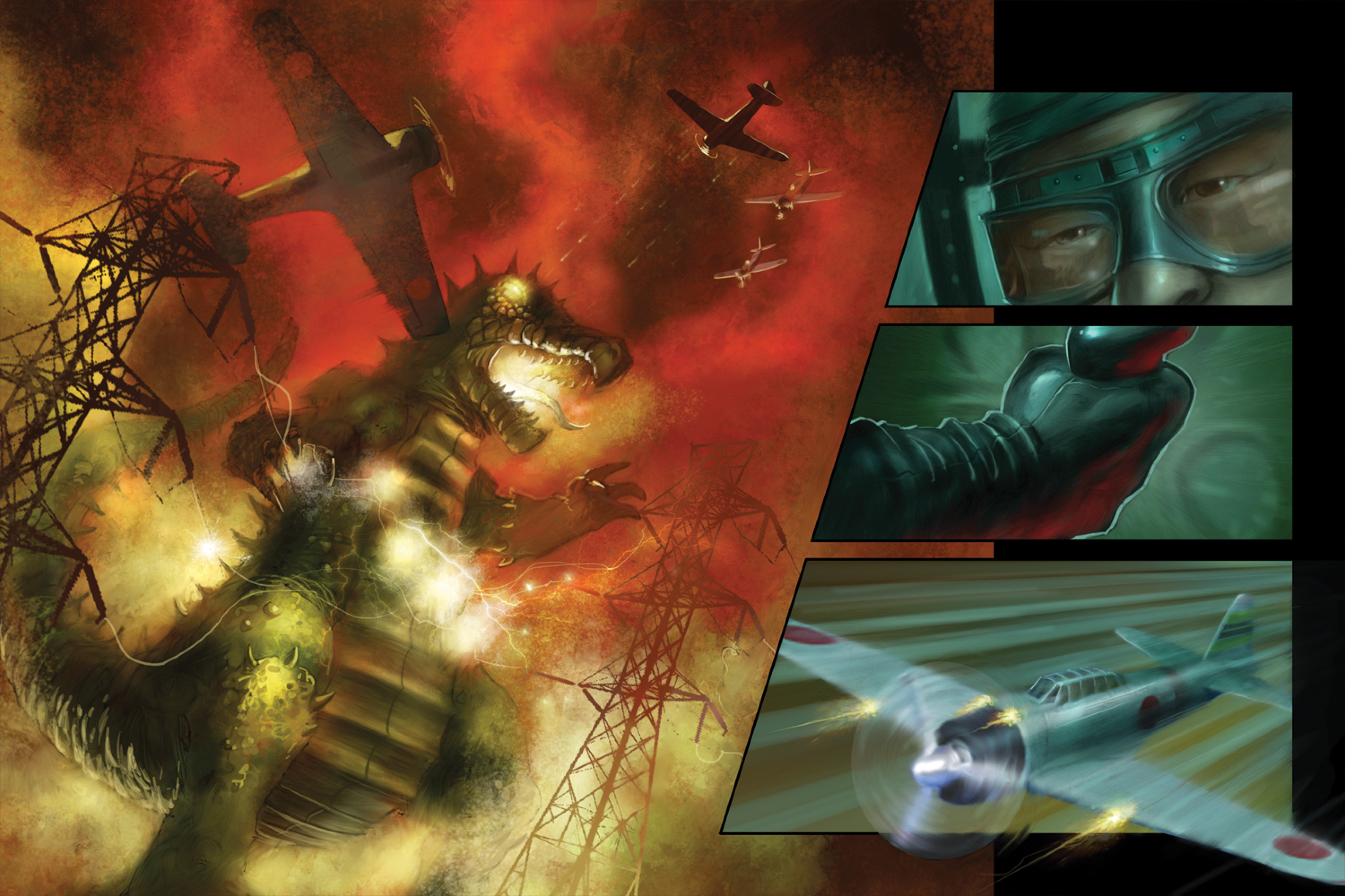 Read online World War Kaiju comic -  Issue # TPB - 14