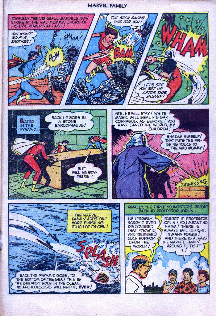 Read online The Marvel Family comic -  Issue #79 - 34