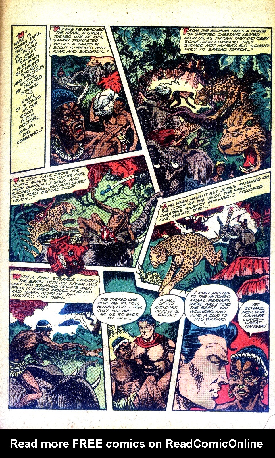 Read online Jungle Comics comic -  Issue #112 - 37