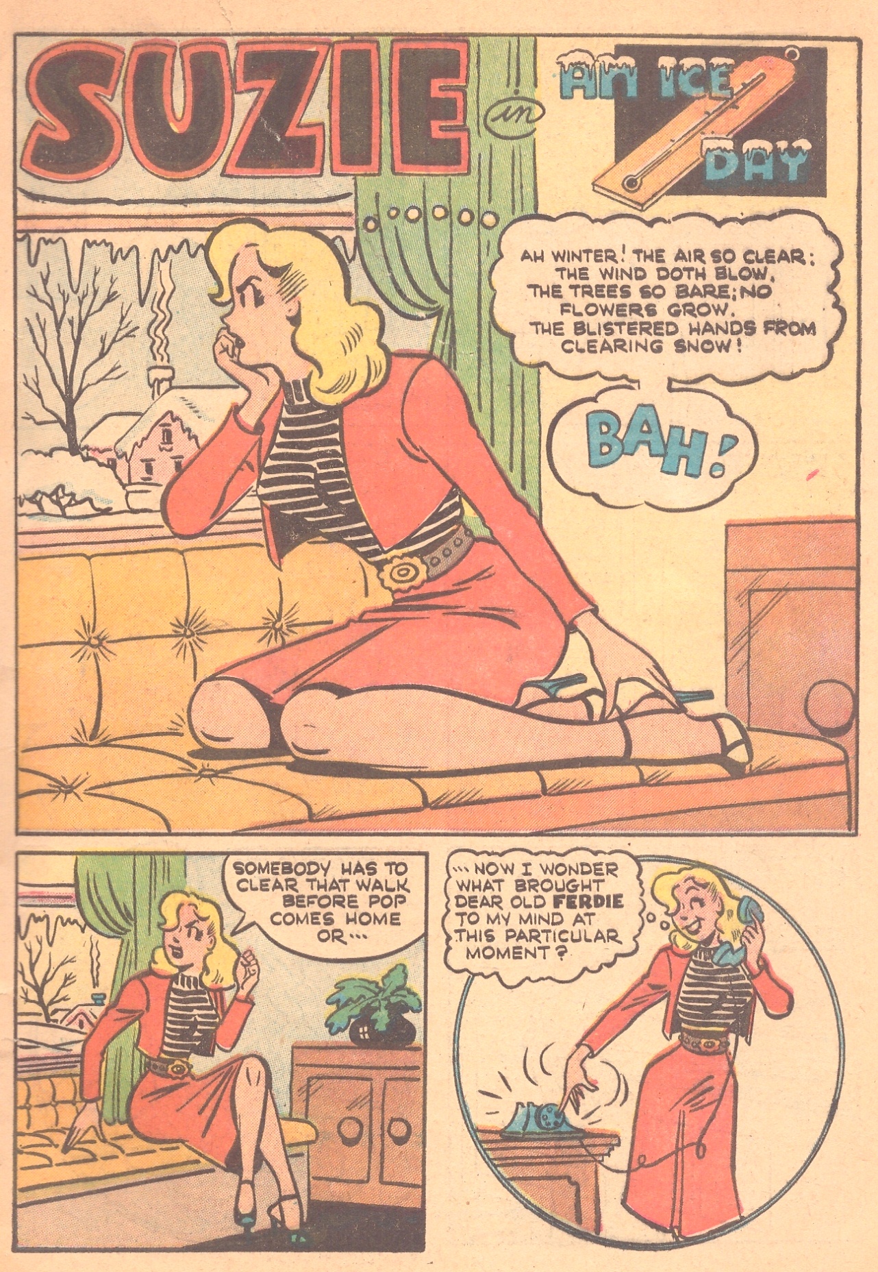 Read online Suzie Comics comic -  Issue #97 - 3