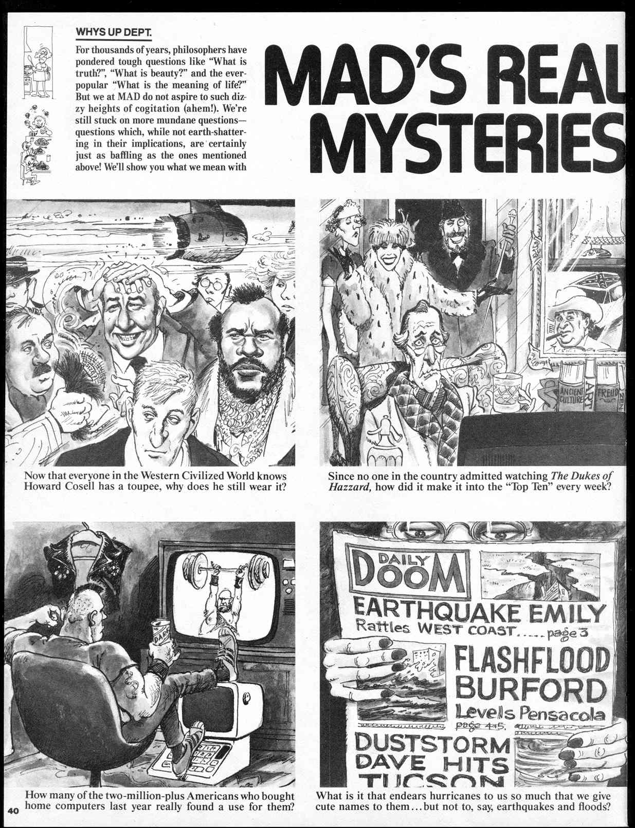 Read online MAD comic -  Issue #256 - 42