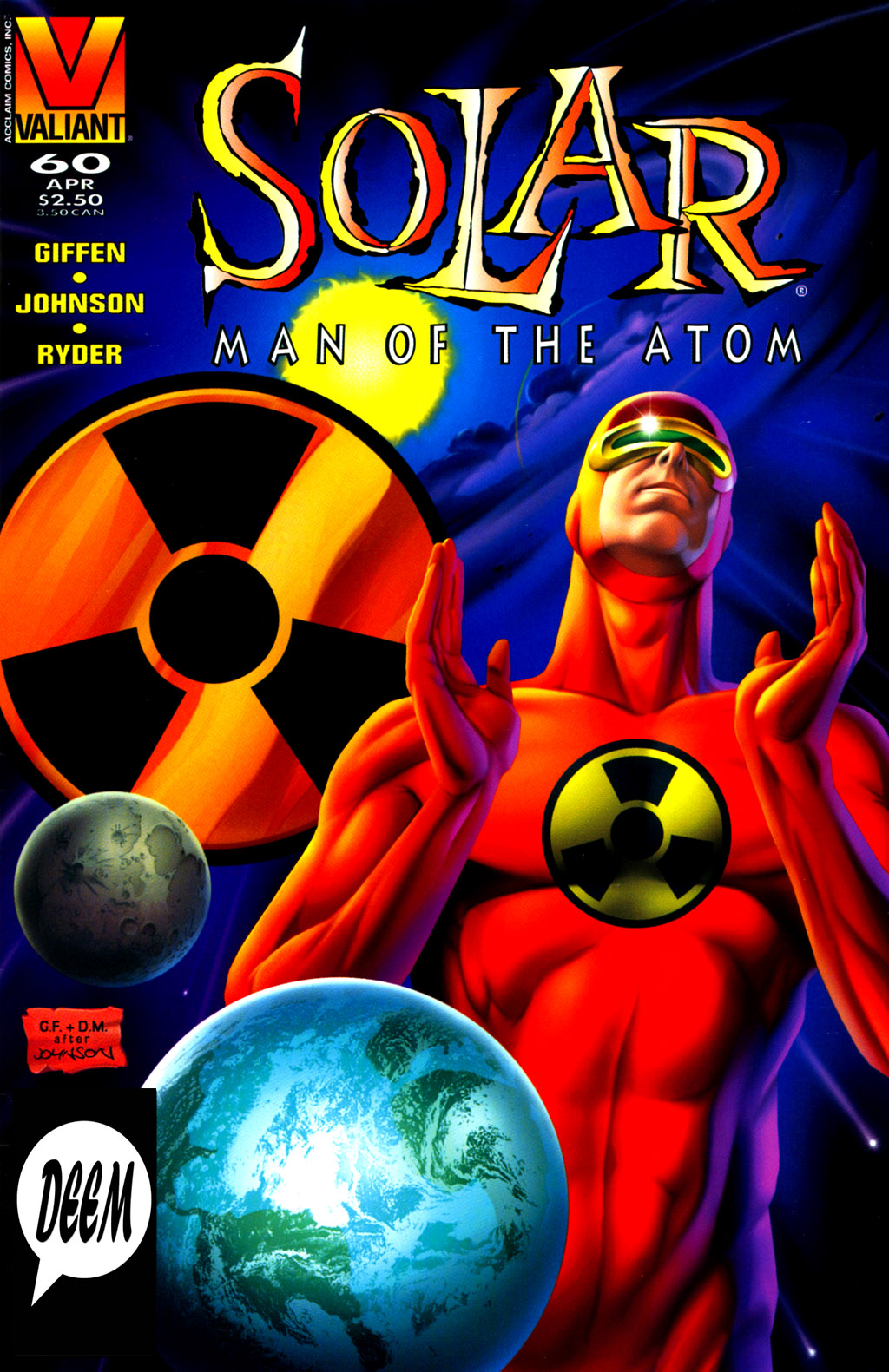 Read online Solar, Man of the Atom comic -  Issue #60 - 1
