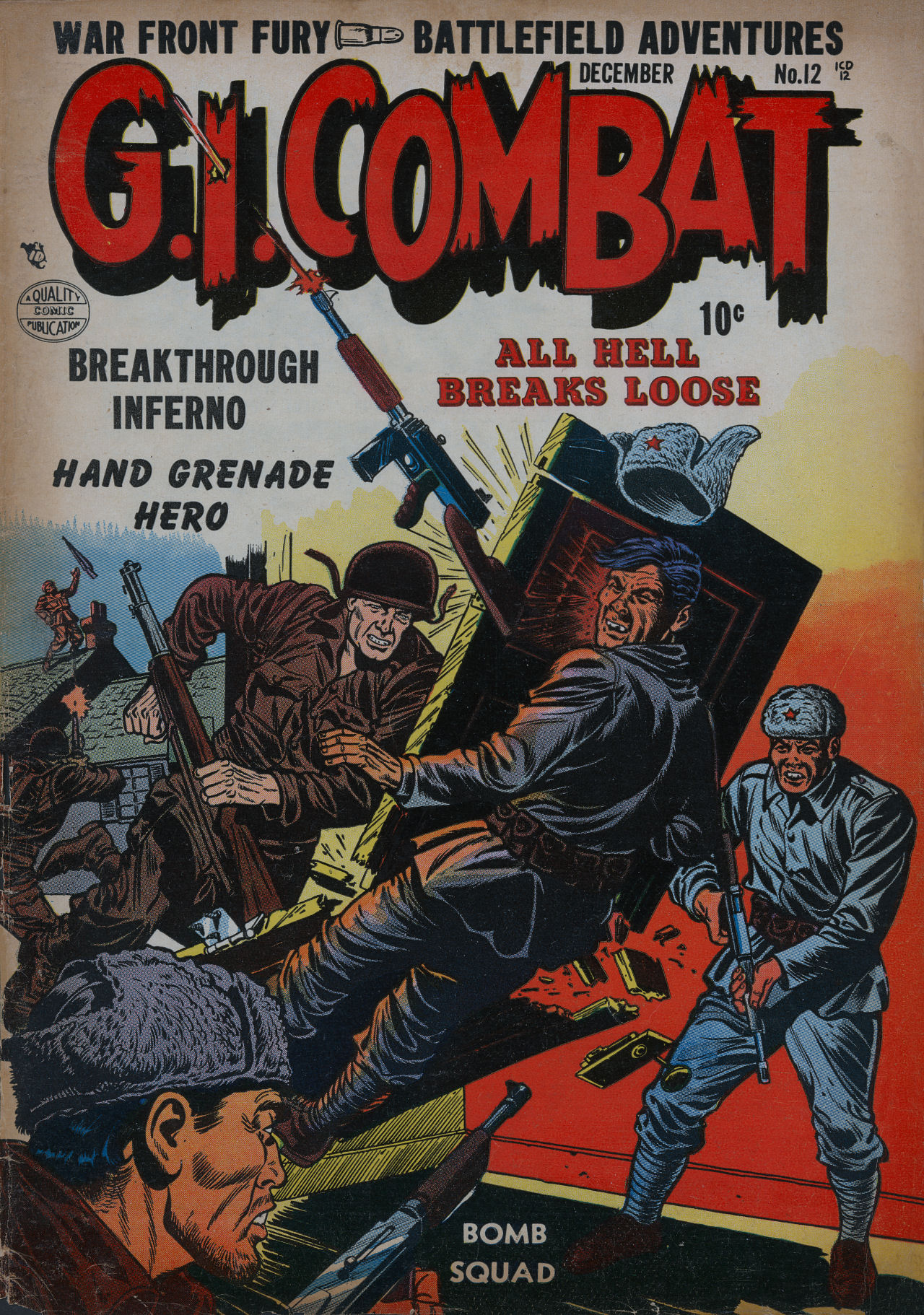 Read online G.I. Combat (1952) comic -  Issue #12 - 1