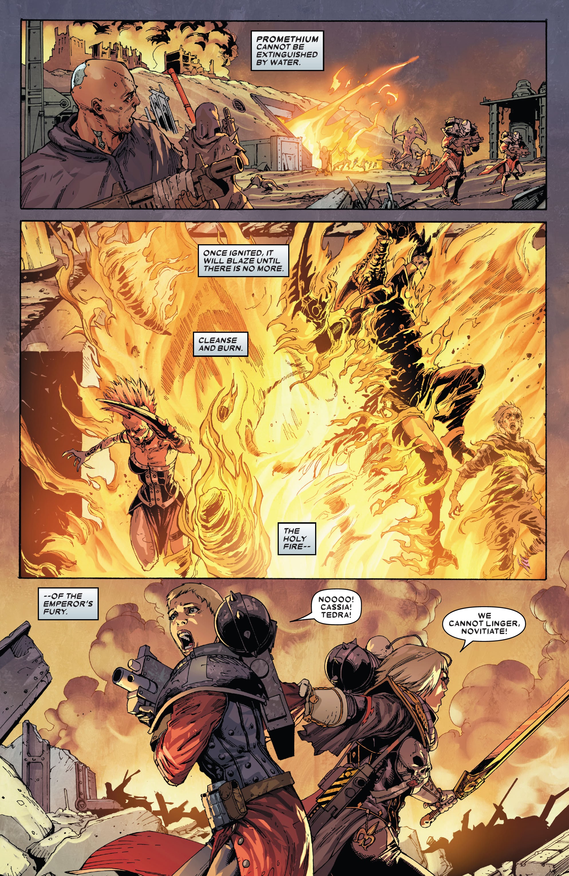 Read online Warhammer 40,000: Sisters Of Battle comic -  Issue #5 - 19