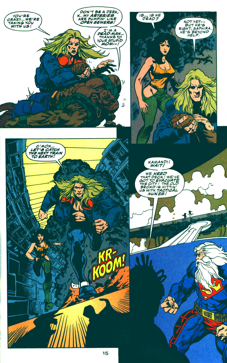 Read online Kamandi: At Earth's End comic -  Issue #5 - 16