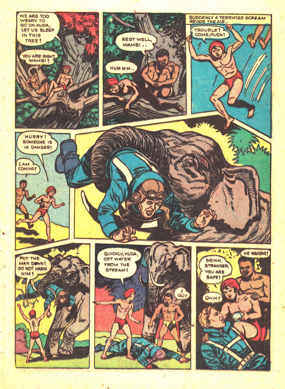 Read online Wambi Jungle Boy comic -  Issue #5 - 21