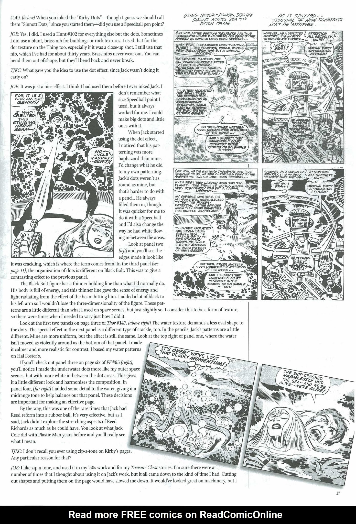 Read online The Jack Kirby Collector comic -  Issue #38 - 19