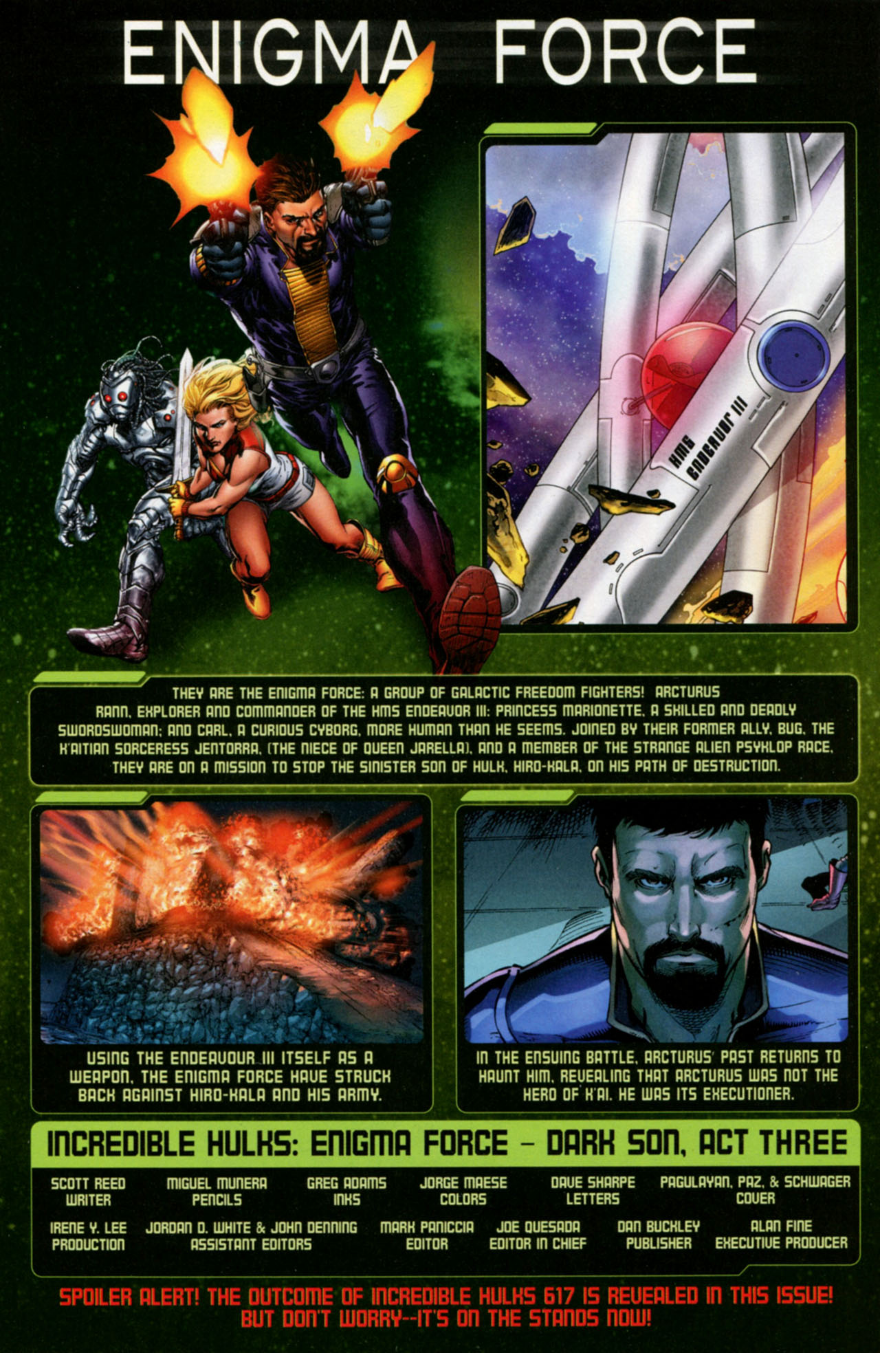 Read online Incredible Hulks: Enigma Force comic -  Issue #3 - 2