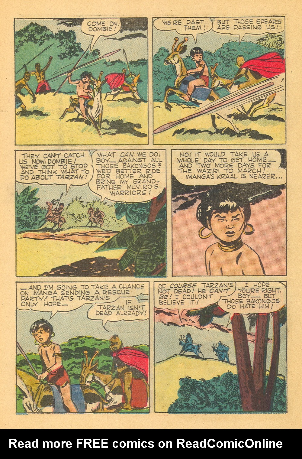 Read online Tarzan (1948) comic -  Issue #125 - 22