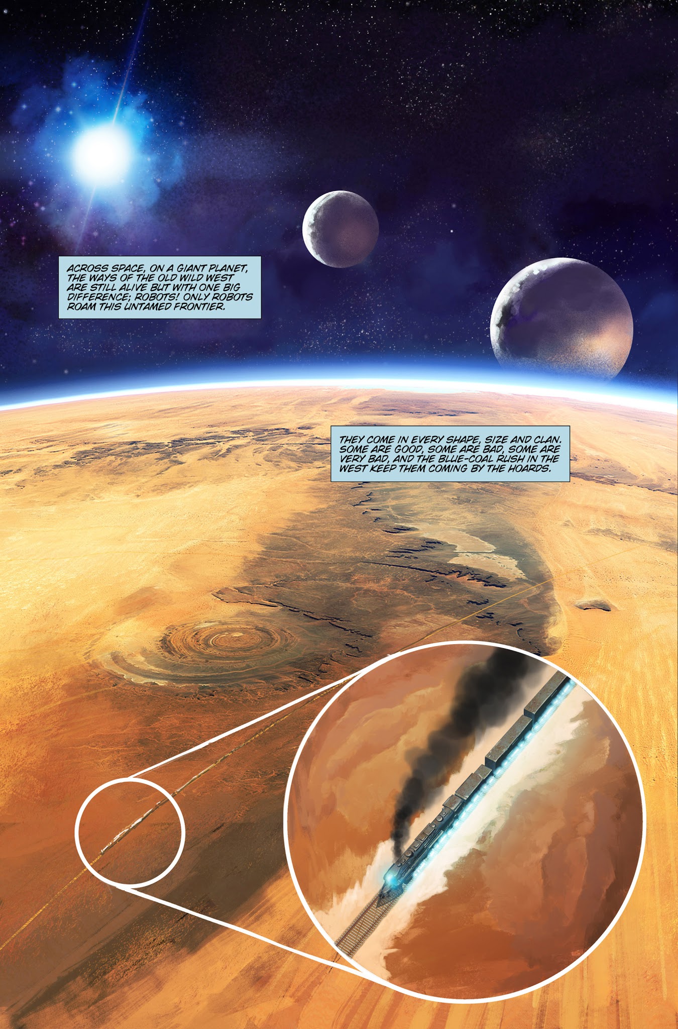 Read online Robot Western comic -  Issue #1 - 4