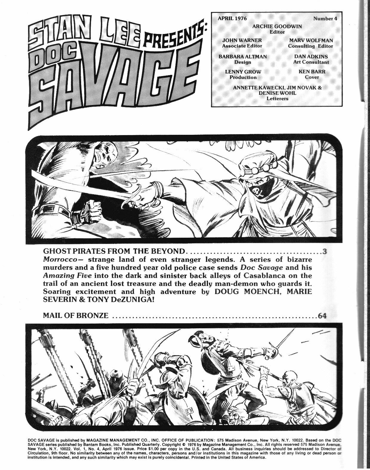 Read online Doc Savage (1975) comic -  Issue #4 - 2