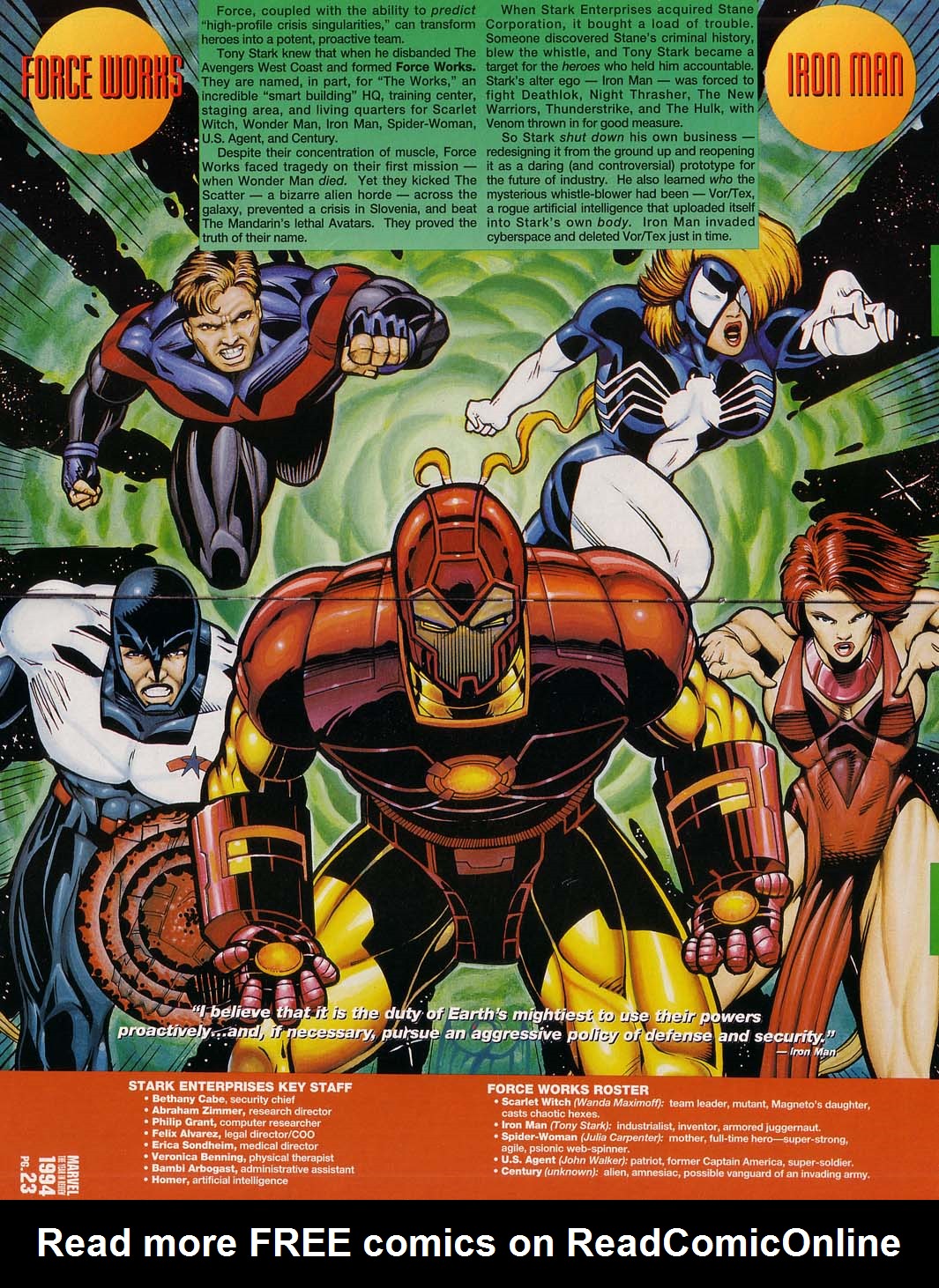 Read online Marvel: The Year-in-Review comic -  Issue #6 - 18