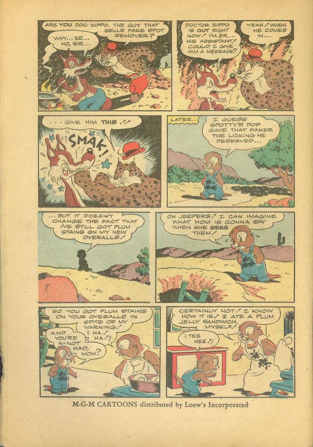 Read online Our Gang with Tom & Jerry comic -  Issue #47 - 34