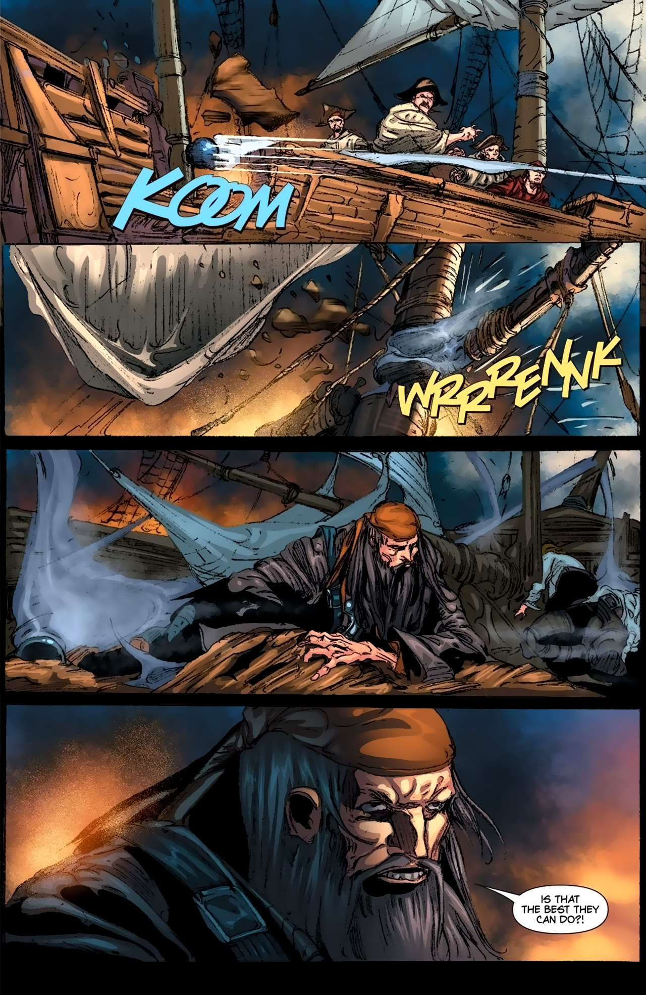 Read online Blackbeard: Legend of the Pyrate King comic -  Issue #6 - 17