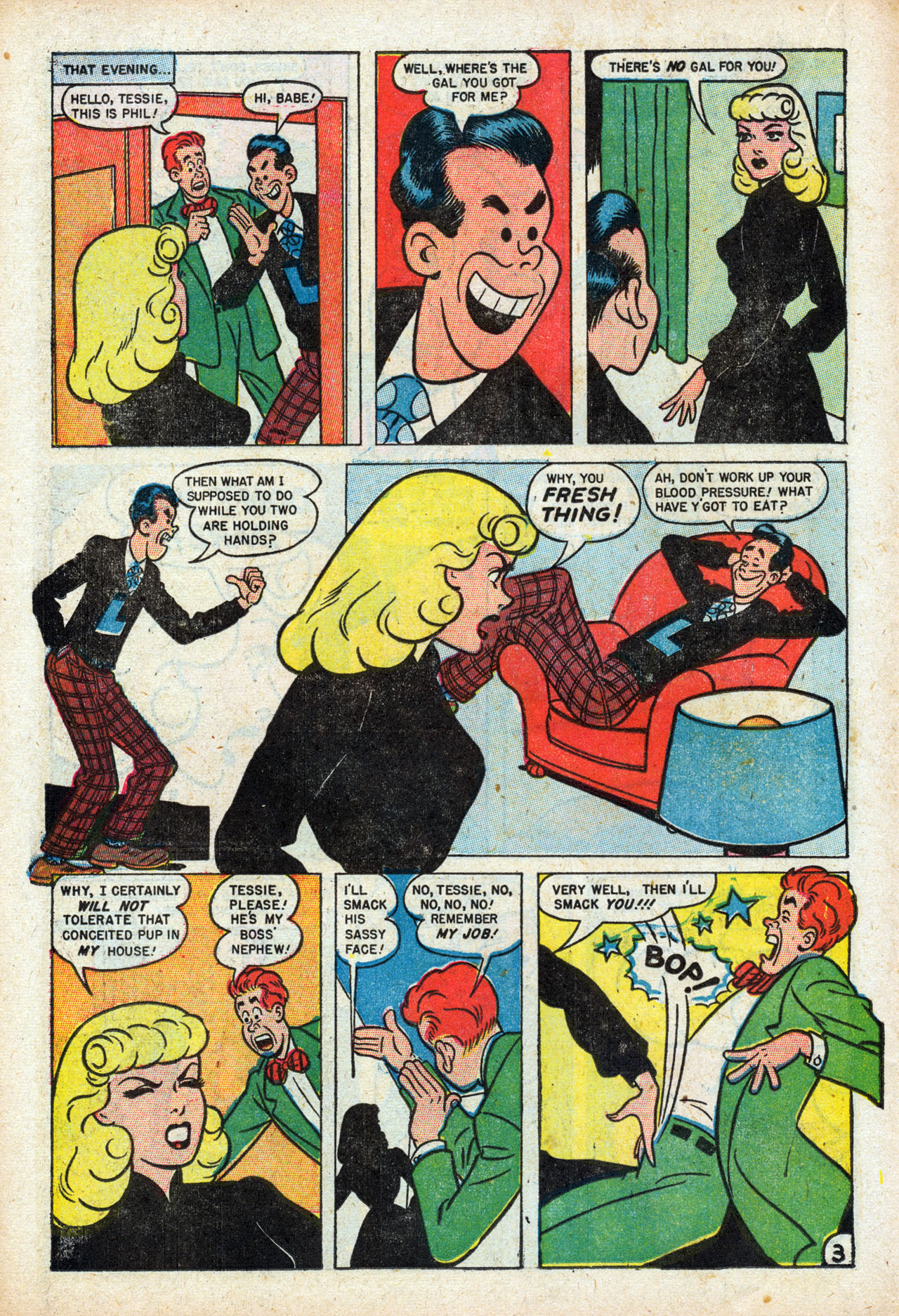 Read online Comedy Comics (1948) comic -  Issue #3 - 15