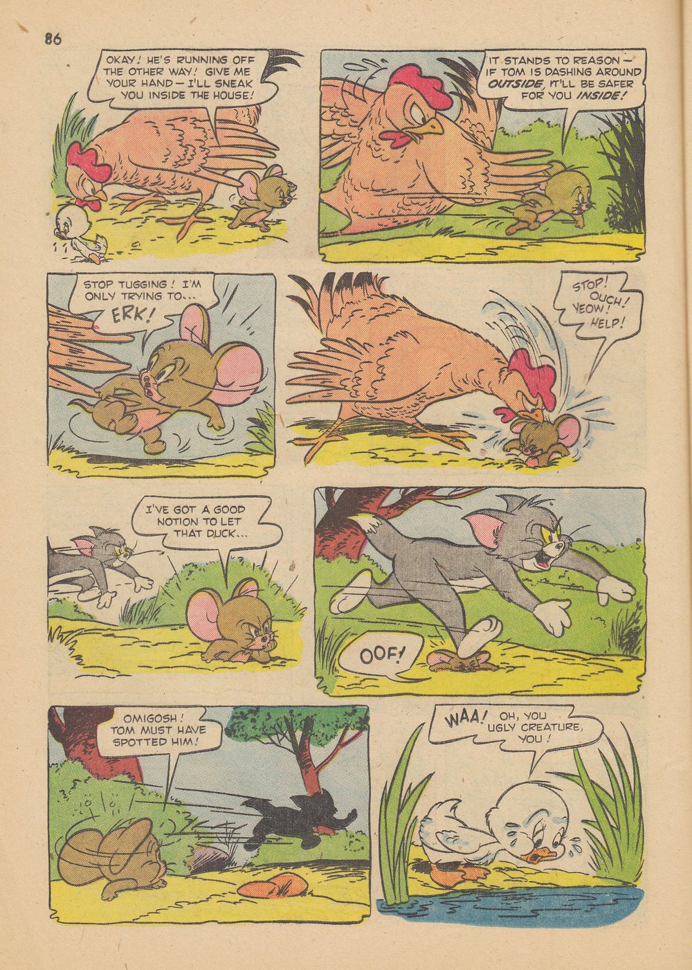 Read online M.G.M.'s Tom and Jerry's Winter Fun comic -  Issue #4 - 89