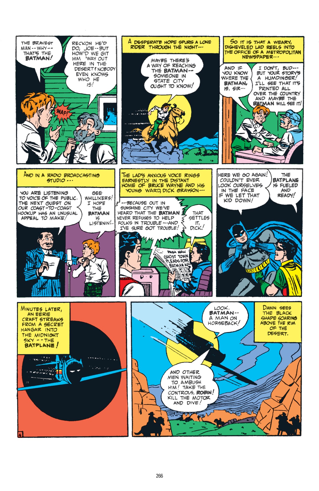Read online Batman: The Golden Age Omnibus comic -  Issue # TPB 3 - 266