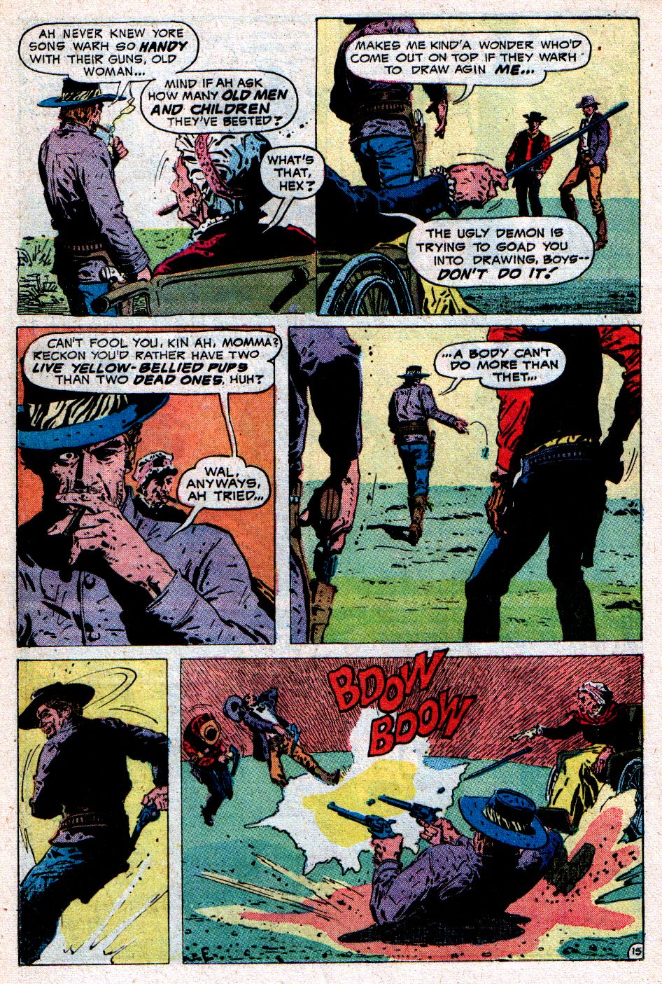 Read online Weird Western Tales (1972) comic -  Issue #17 - 20