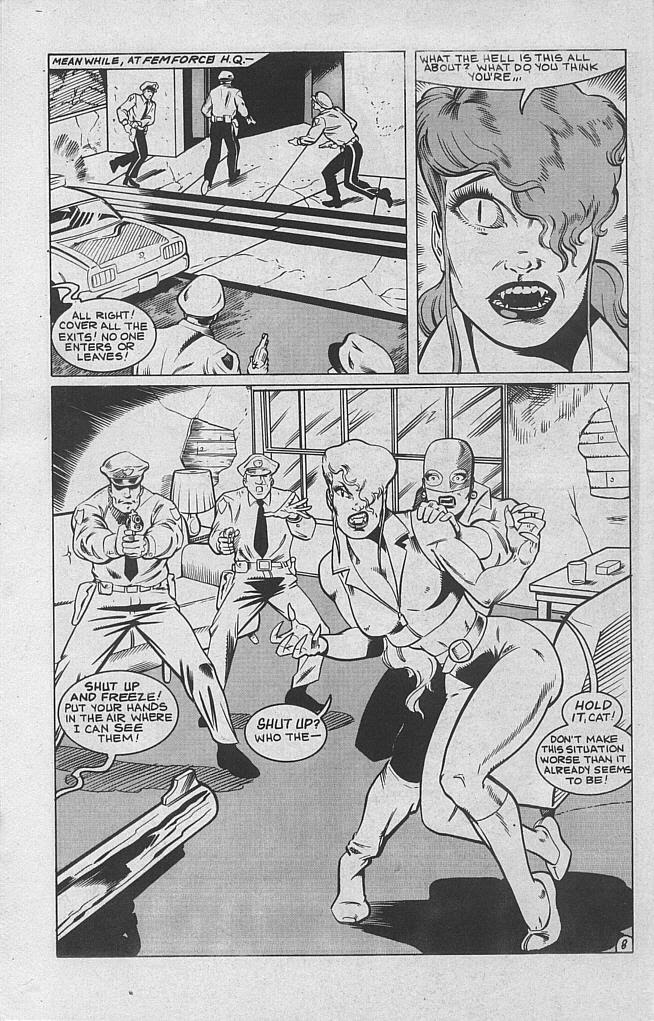 Read online She-Cat comic -  Issue #2 - 10