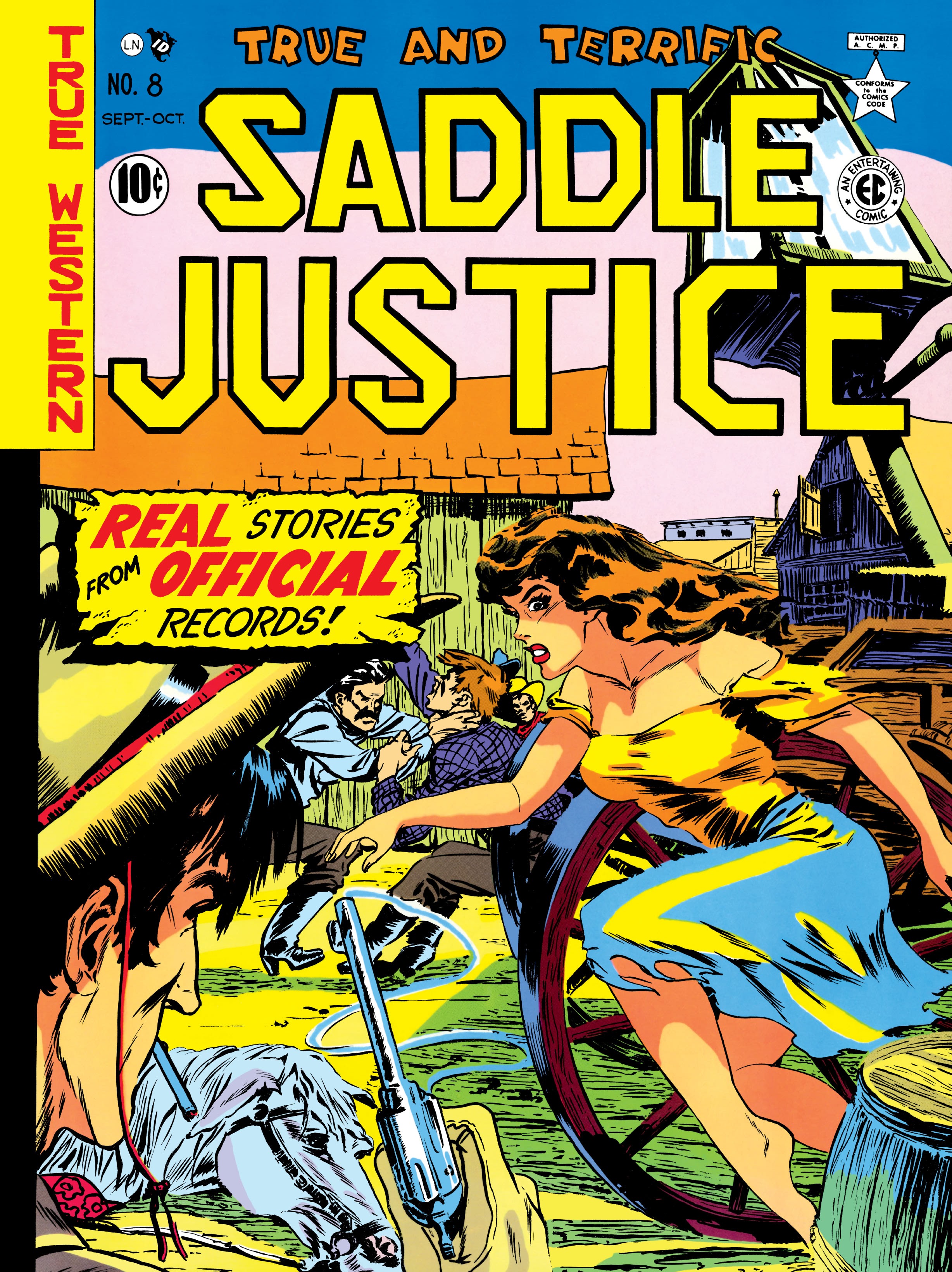 Read online The EC Archives: Saddle Justice comic -  Issue # TPB (Part 2) - 73