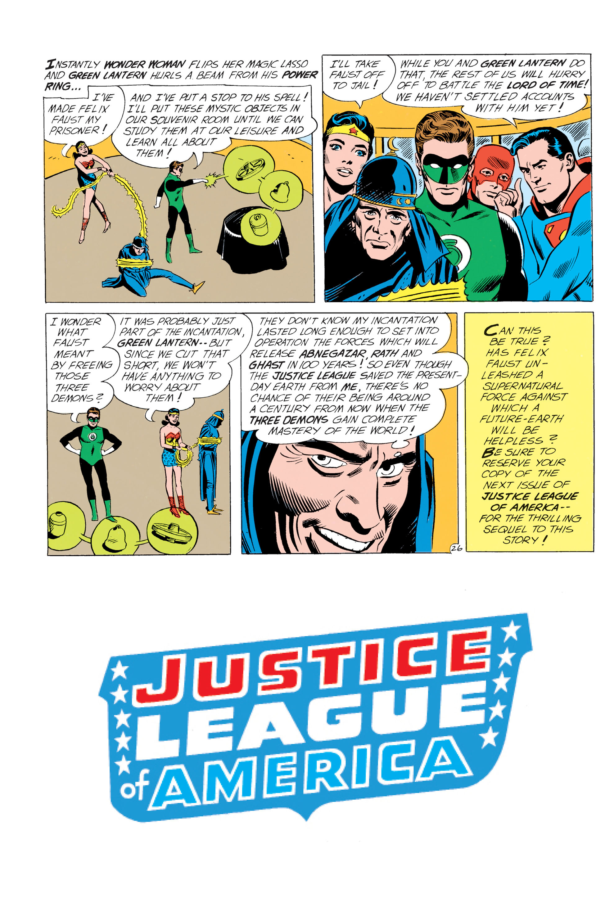 Read online Justice League of America (1960) comic -  Issue #10 - 27