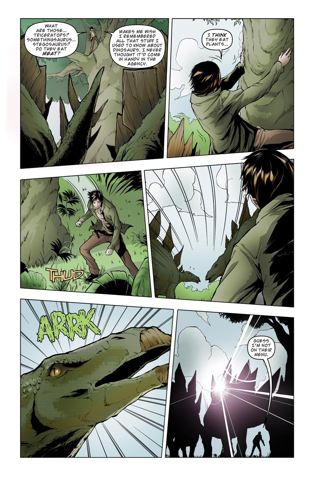 Read online Jurassic Park: Dangerous Games comic -  Issue #1 - 17
