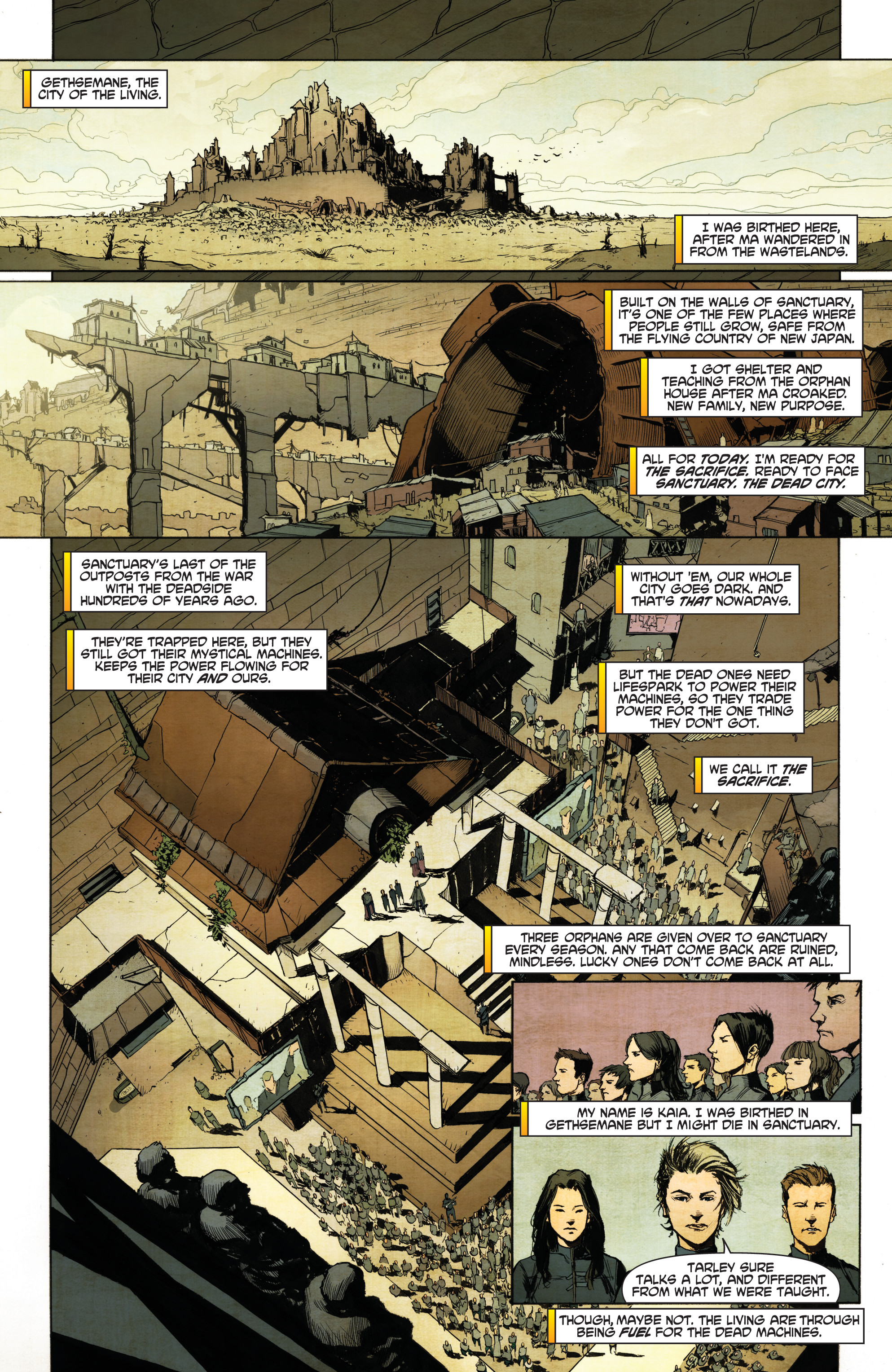 Read online 4001 A.D.: Beyond New Japan comic -  Issue # TPB - 52