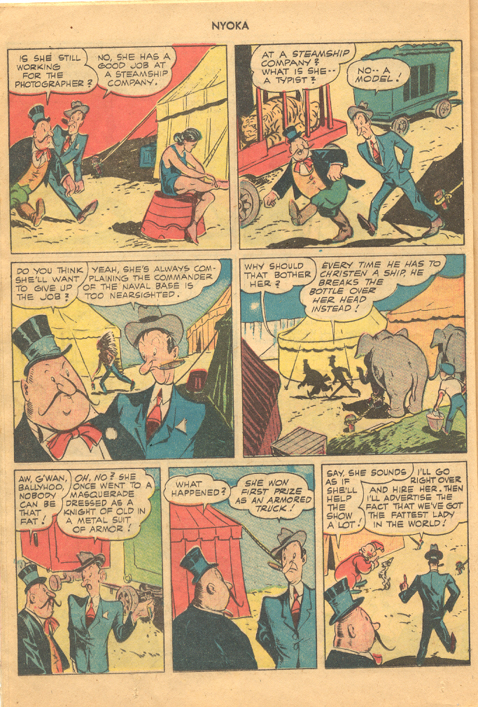 Read online Nyoka the Jungle Girl (1945) comic -  Issue #24 - 12