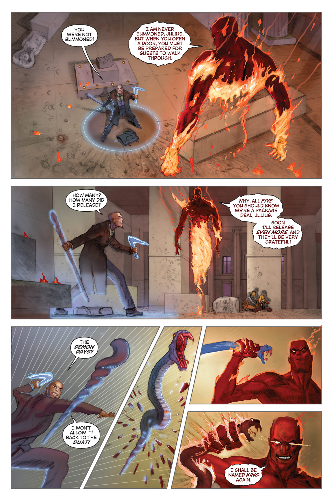 Read online The Kane Chronicles comic -  Issue # TPB 1 - 17