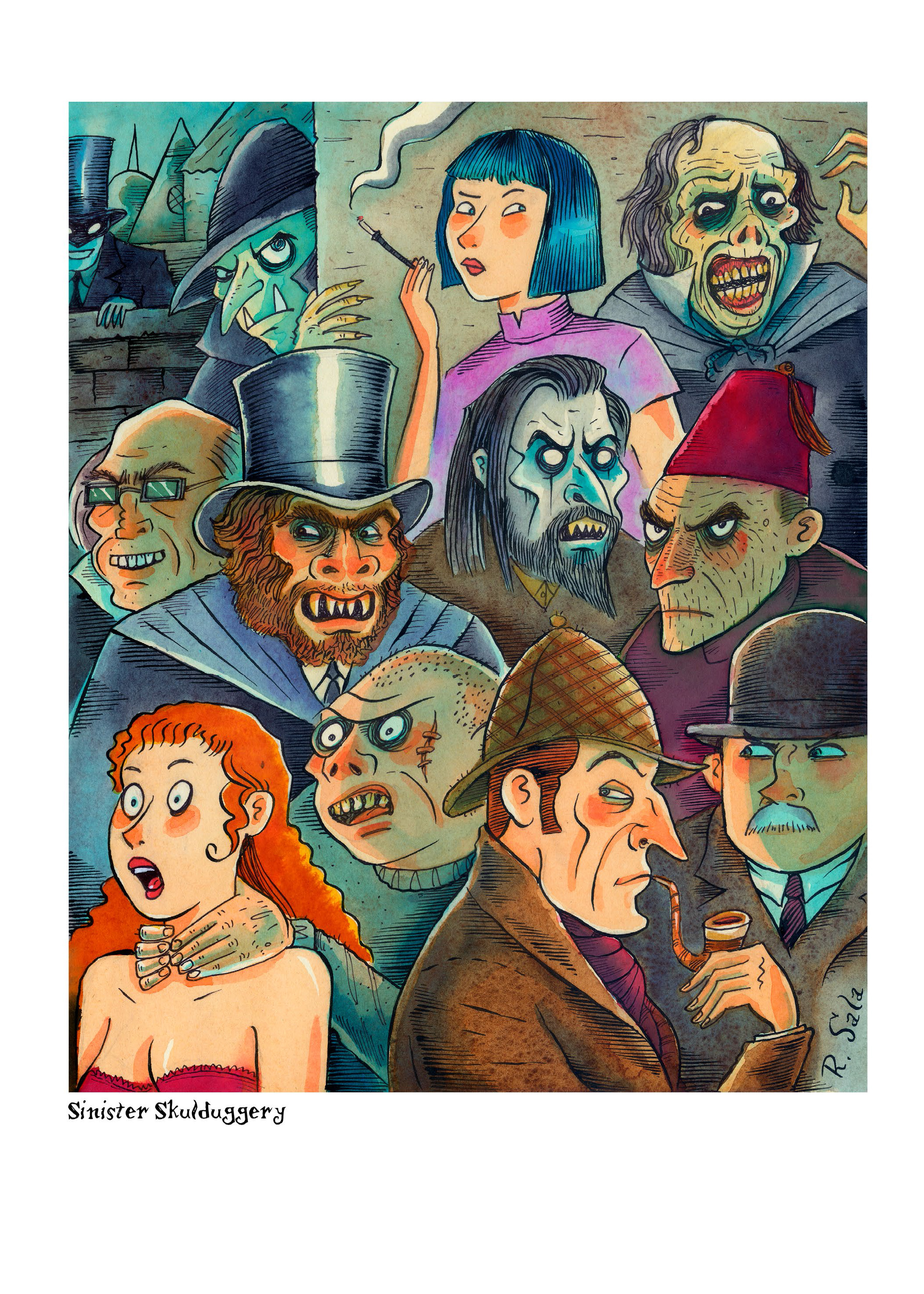 Read online Violenzia and Other Deadly Amusements comic -  Issue # TPB - 102