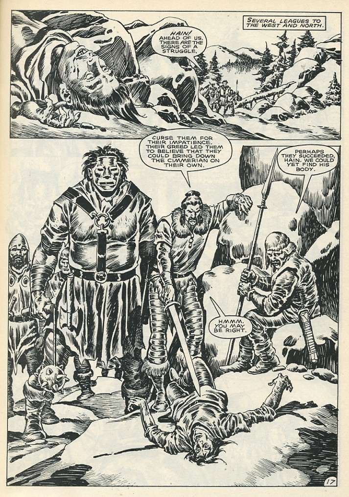 Read online The Savage Sword Of Conan comic -  Issue #144 - 23