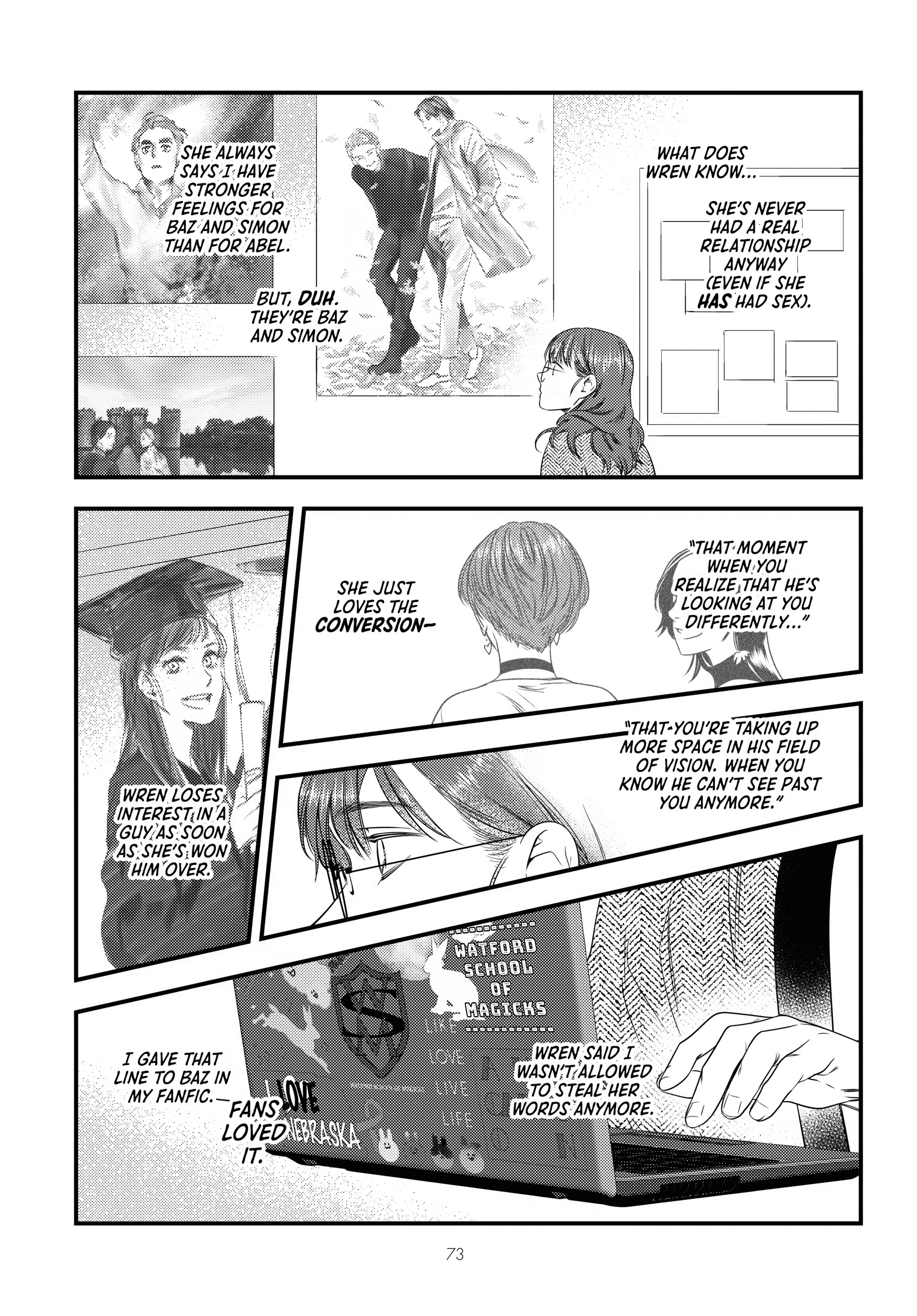Read online Fangirl comic -  Issue # TPB 1 (Part 1) - 72