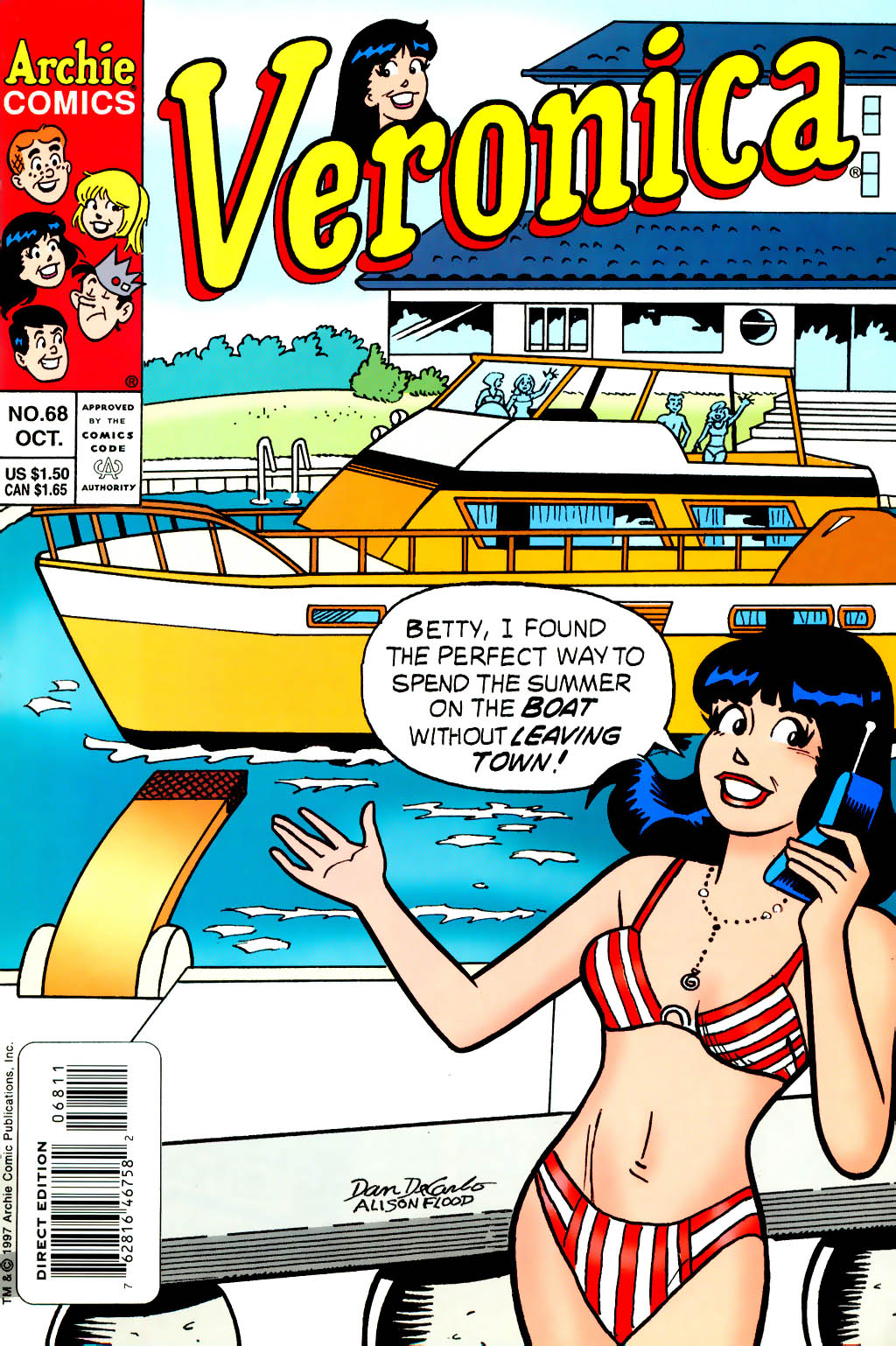 Read online Veronica comic -  Issue #68 - 1