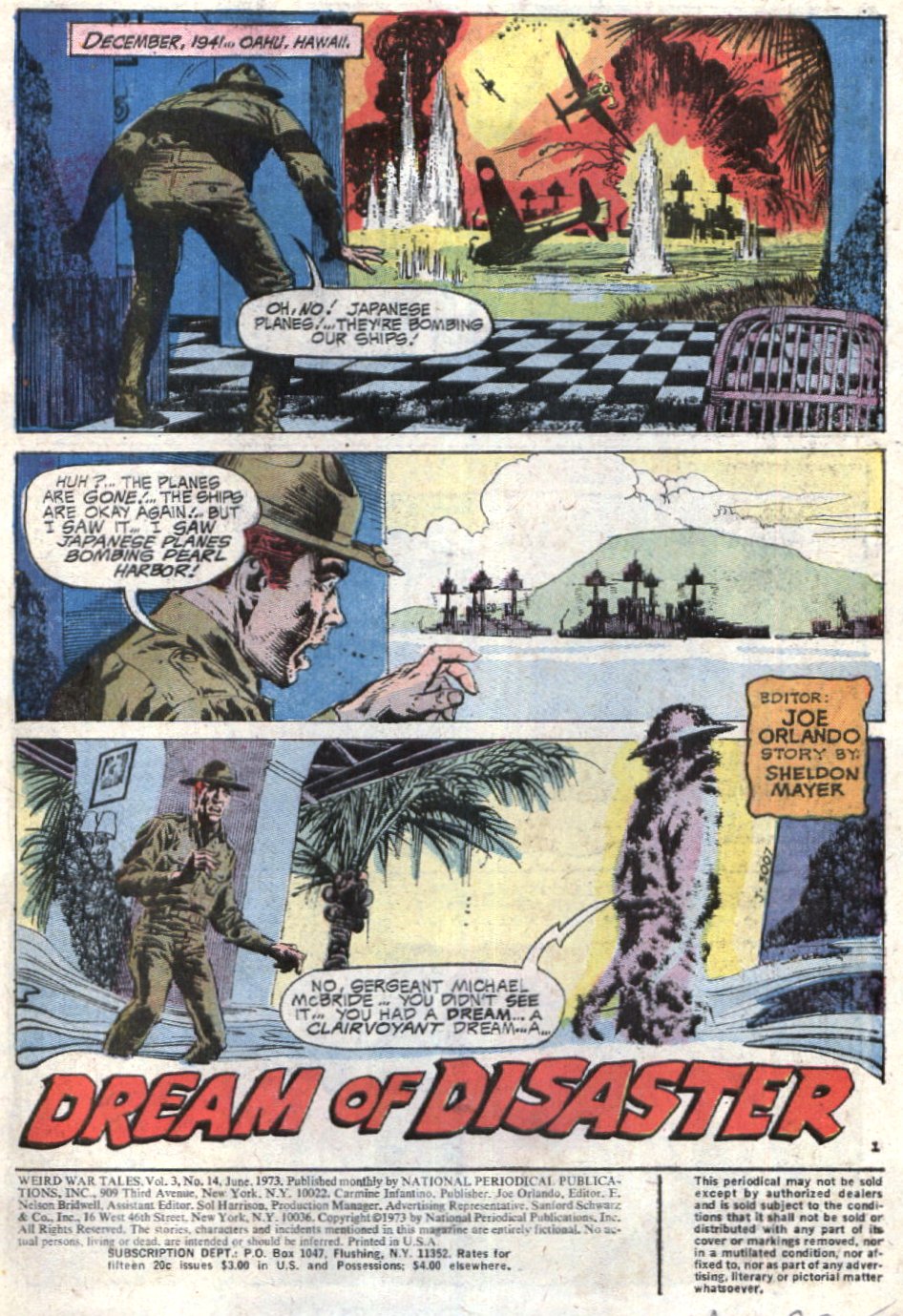 Read online Weird War Tales (1971) comic -  Issue #14 - 3