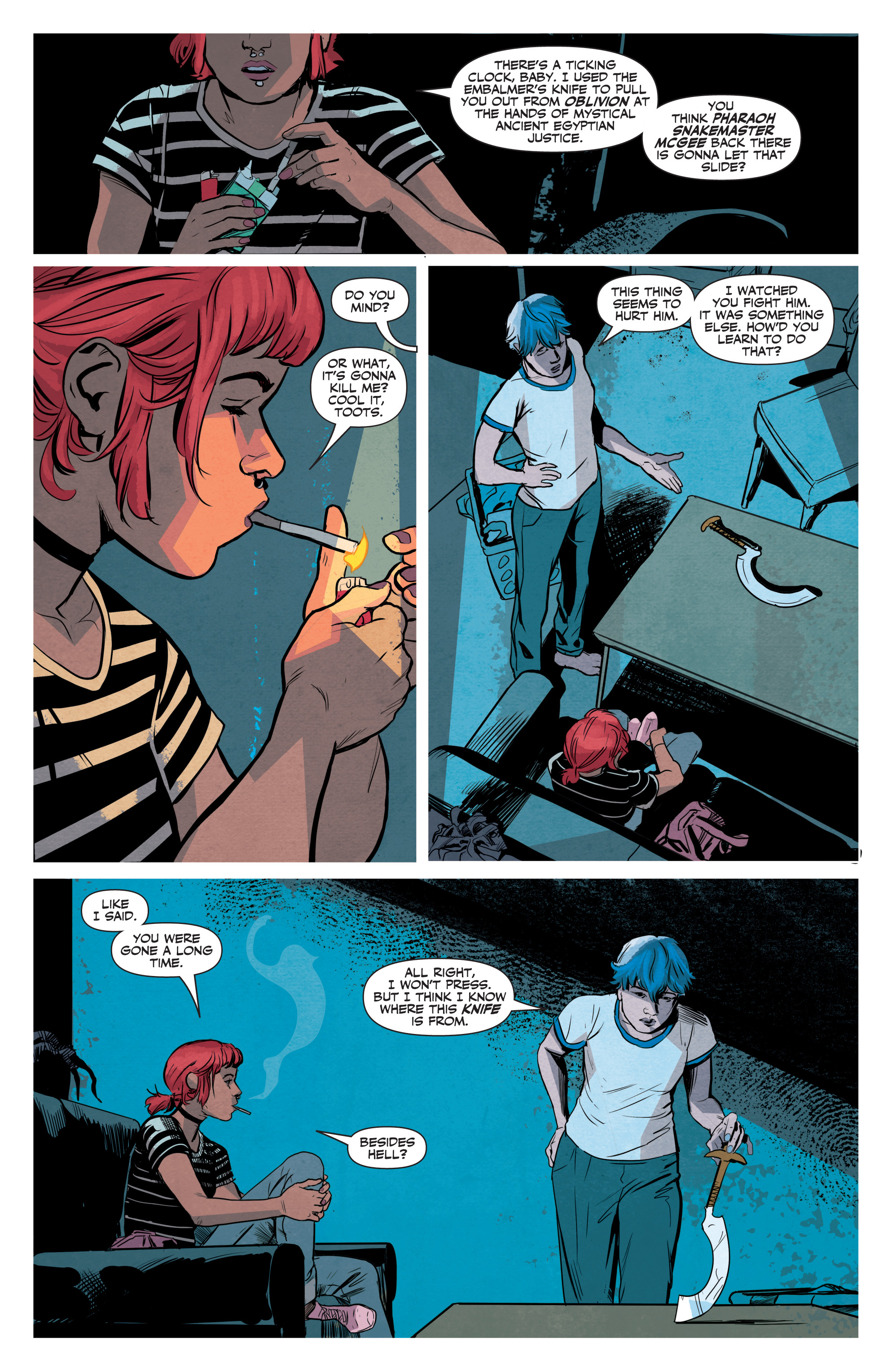 Read online Doctor Mirage comic -  Issue #4 - 11