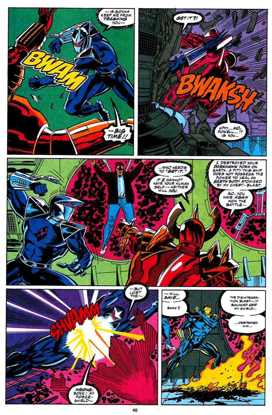 Read online Darkhawk (1991) comic -  Issue #25 - 33