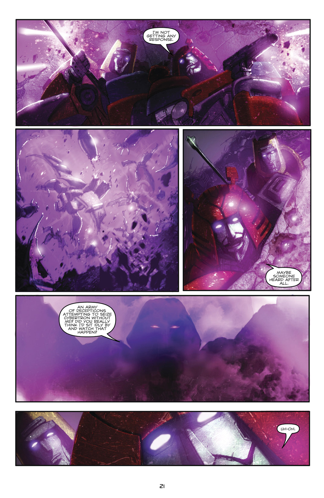 Read online The Transformers (2009) comic -  Issue #26 - 24