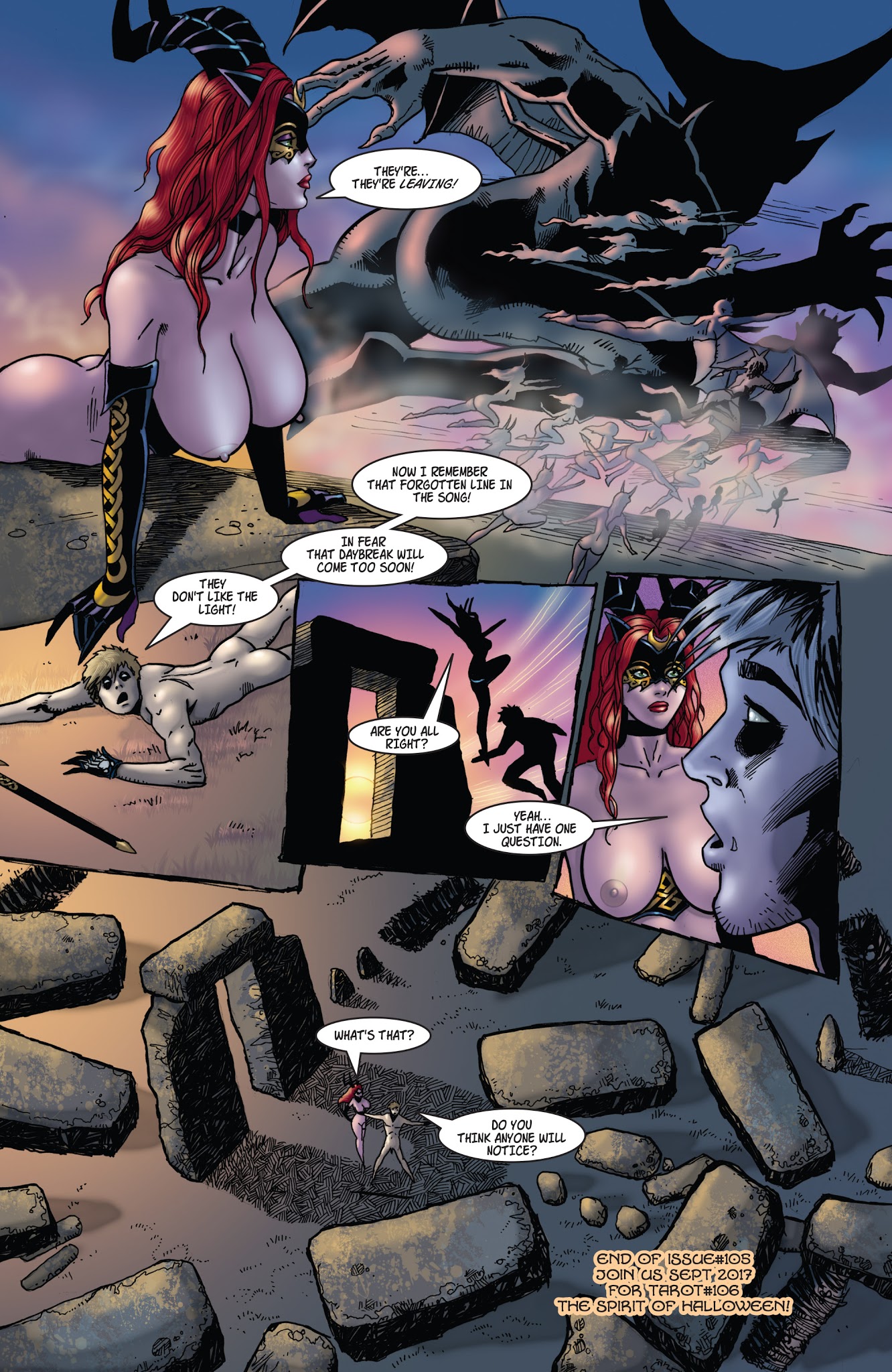 Read online Tarot: Witch of the Black Rose comic -  Issue #105 - 26