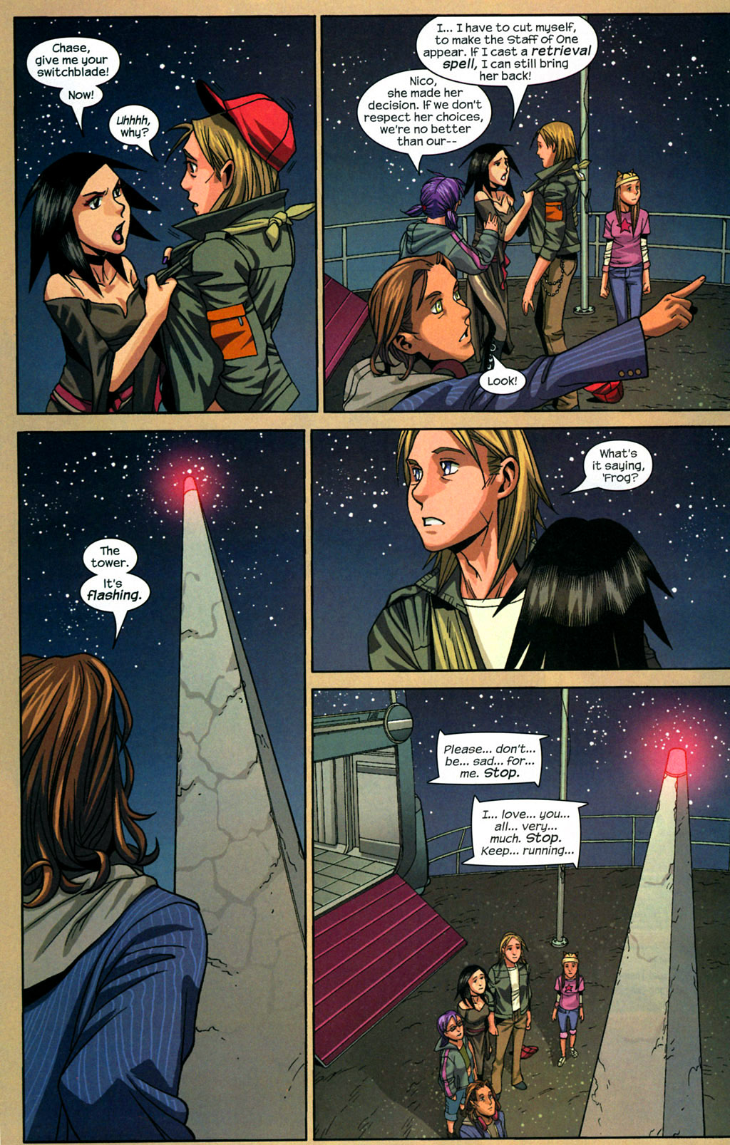 Read online Runaways (2005) comic -  Issue #8 - 24