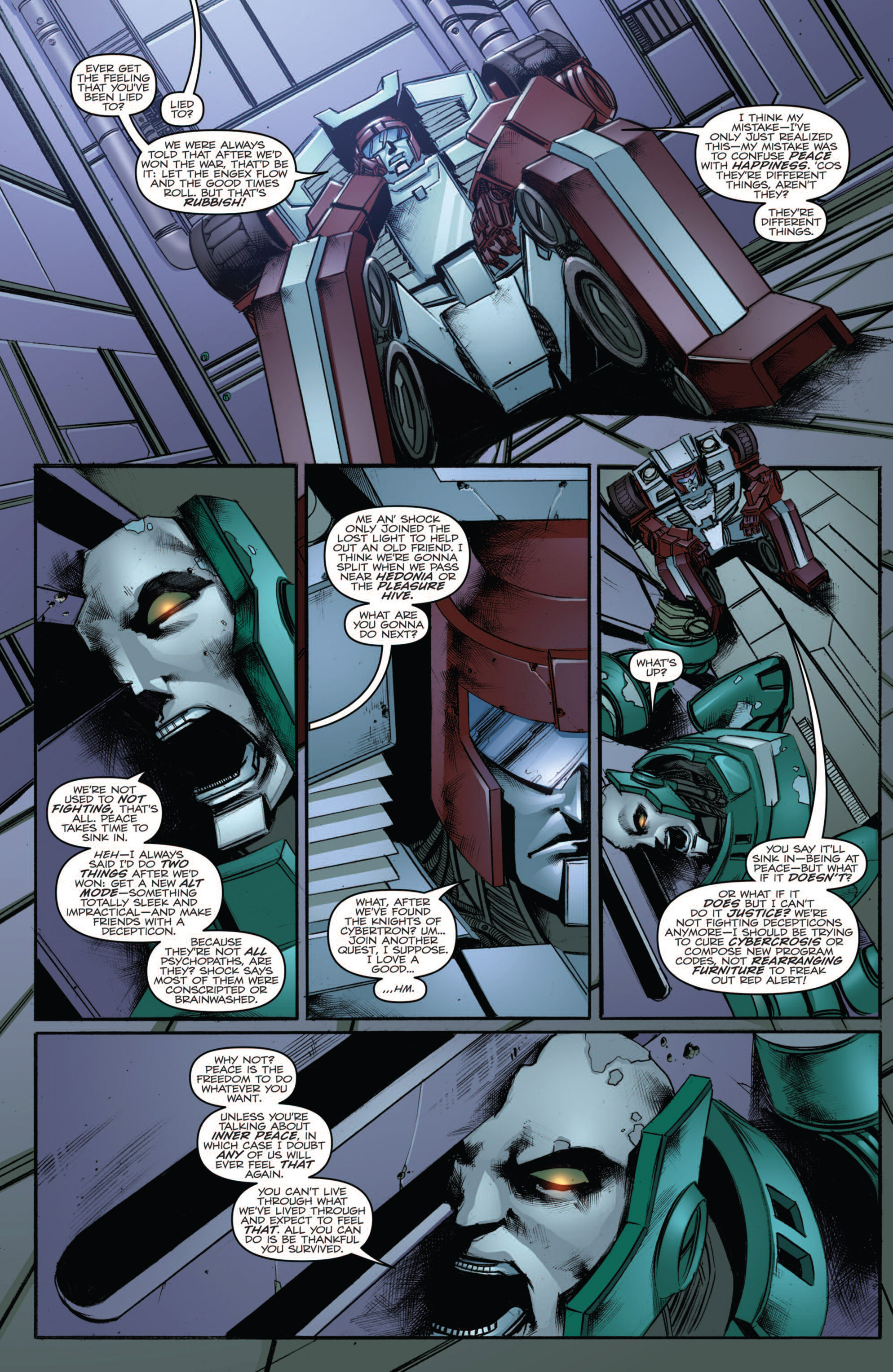 Read online The Transformers: More Than Meets The Eye comic -  Issue # Annual 2012 - 21