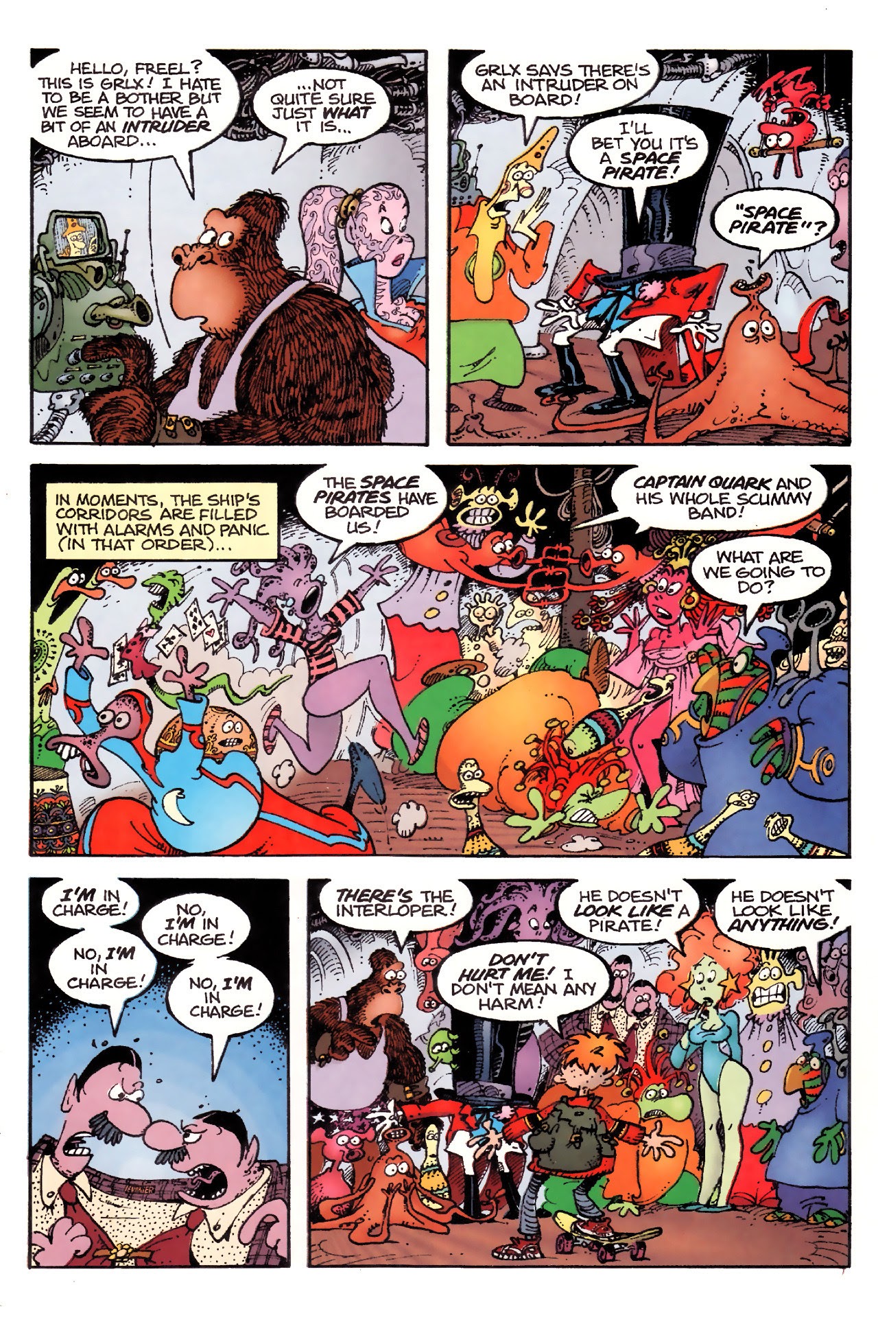 Read online Space Circus comic -  Issue #1 - 19