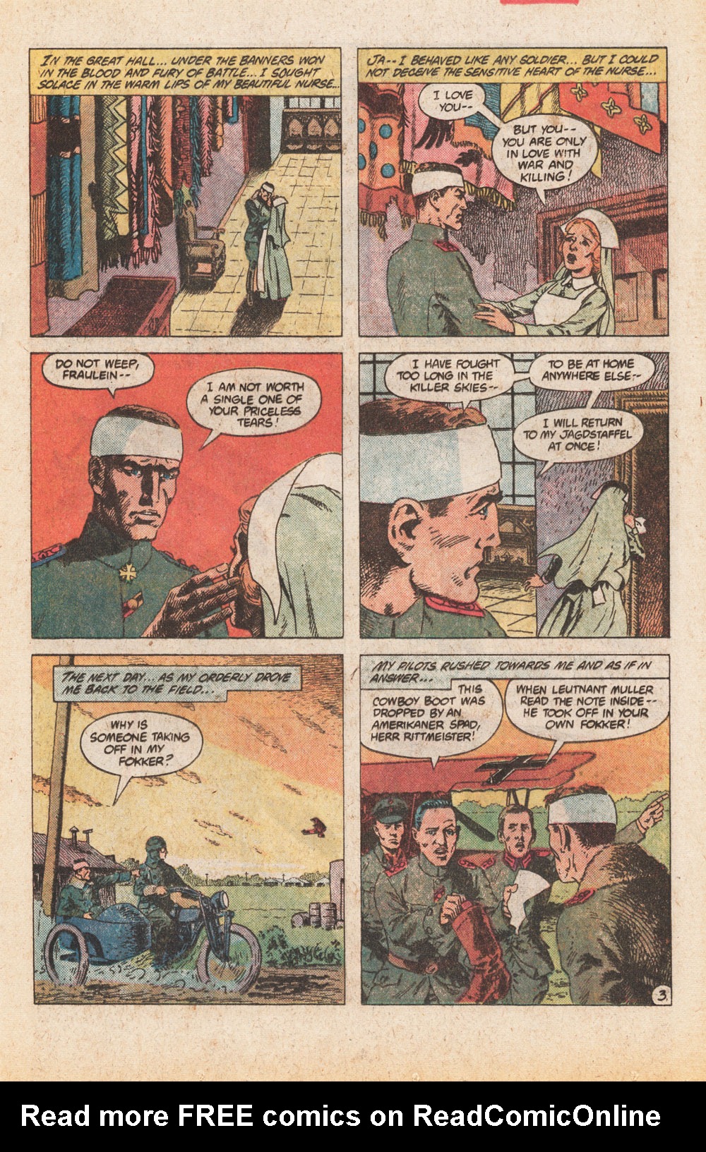 Read online Unknown Soldier (1977) comic -  Issue #266 - 17