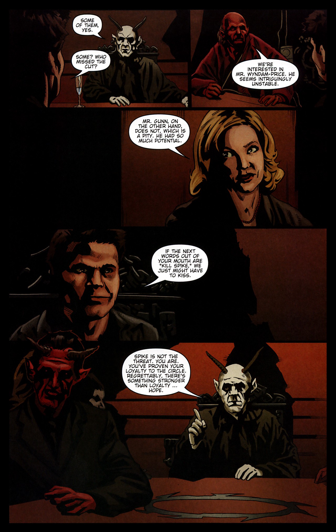 Read online Angel: Not Fade Away comic -  Issue #1 - 9