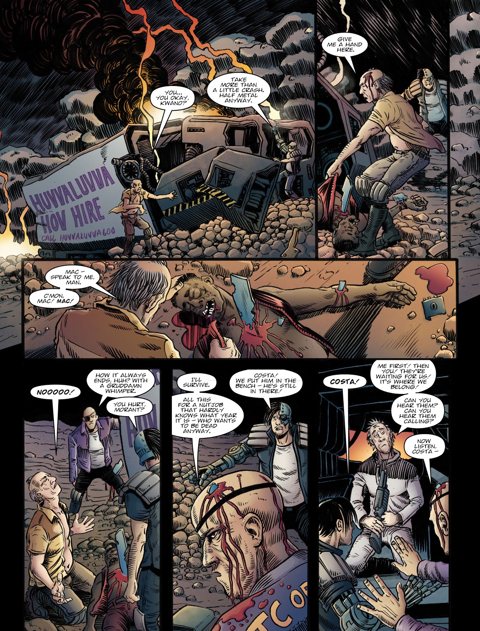 Read online 2000 AD comic -  Issue #2049 - 5