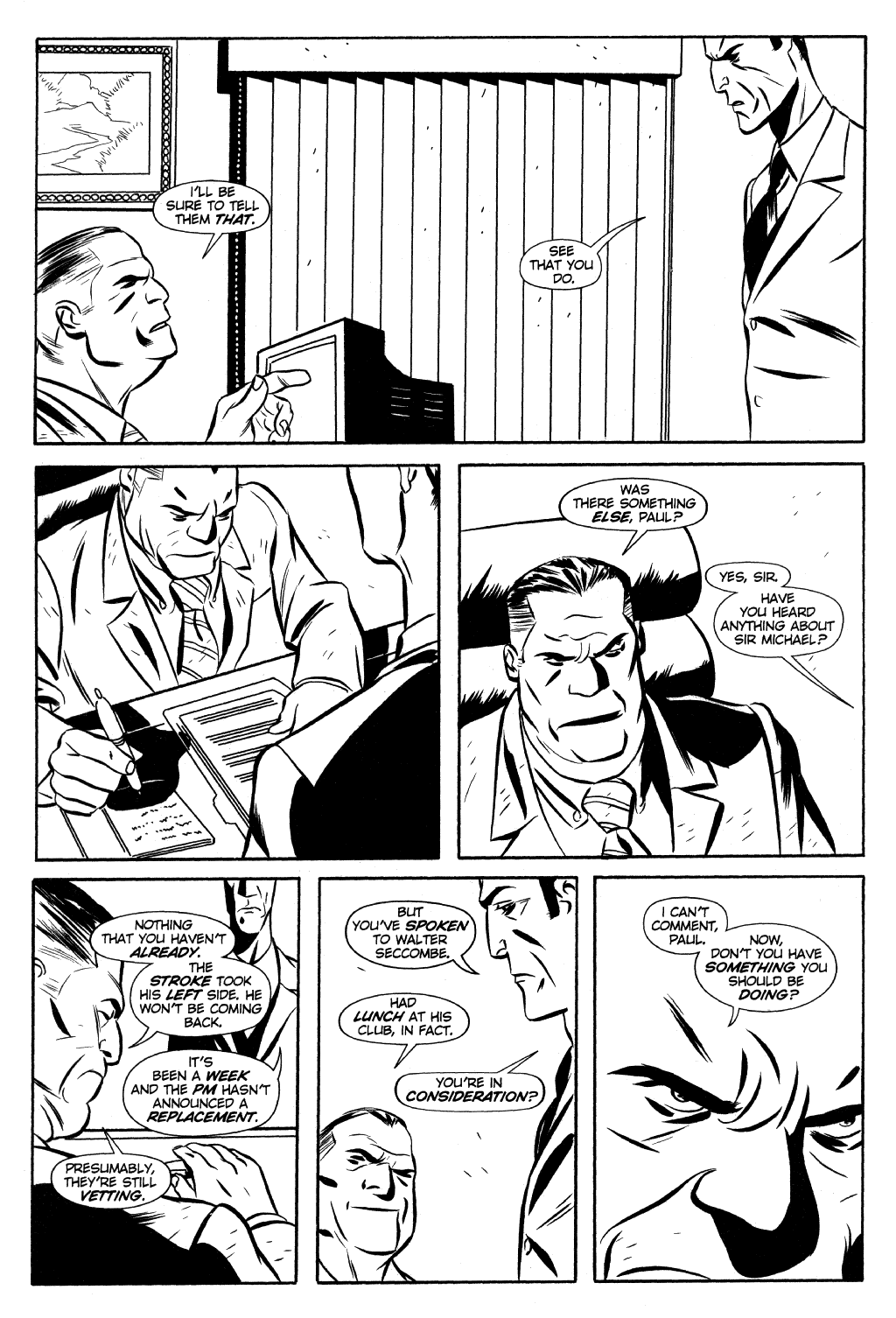 Read online Queen & Country comic -  Issue #21 - 13