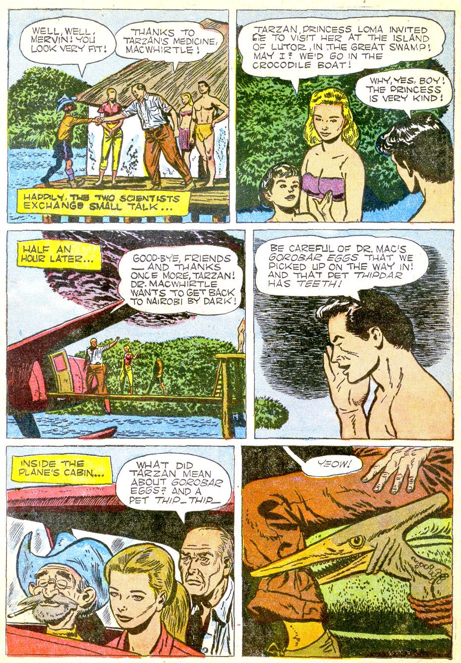 Read online Tarzan (1948) comic -  Issue #52 - 28