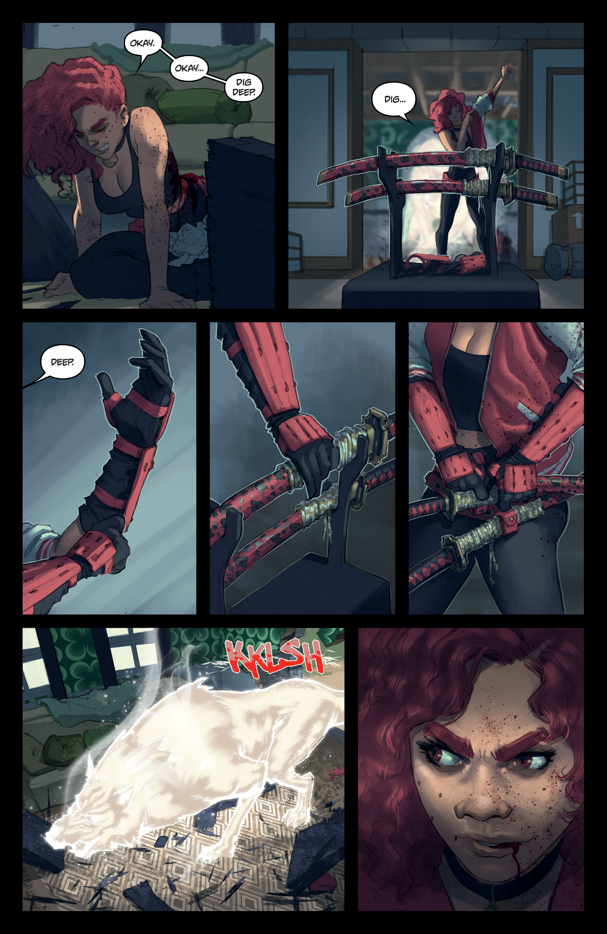 Read online Lucy Claire: Redemption comic -  Issue #3 - 22