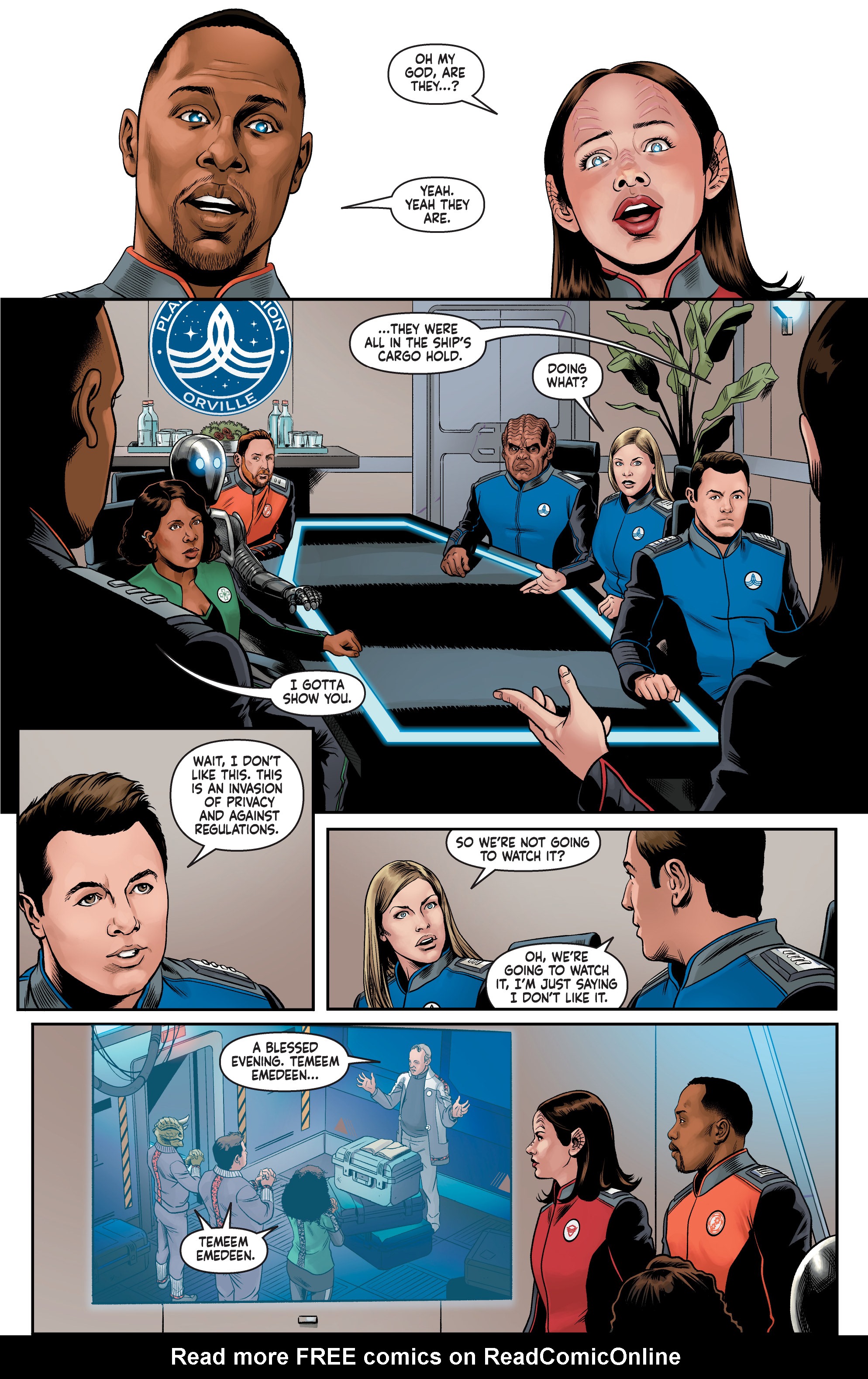 Read online The Orville comic -  Issue #3 - 15